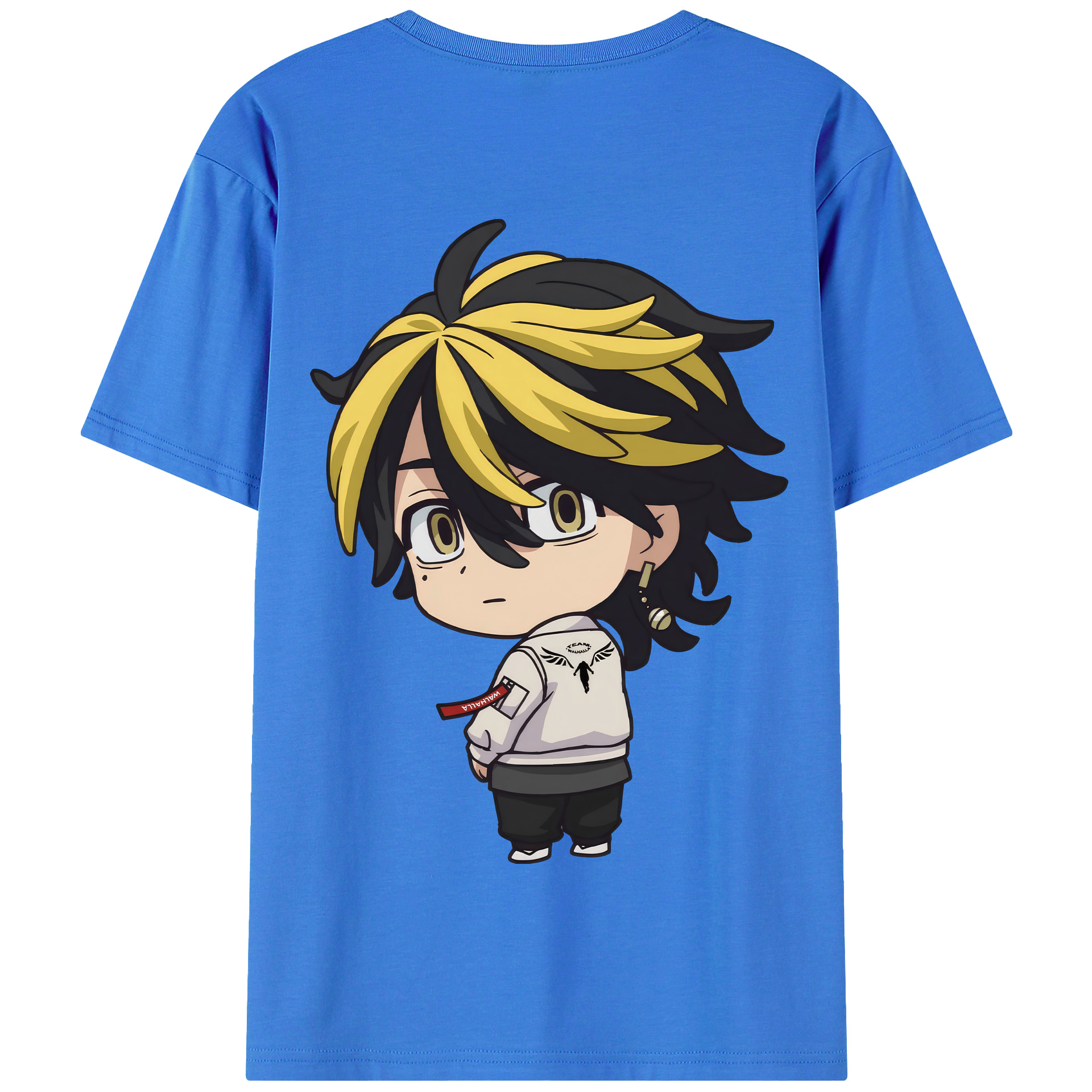 （画像用） 東京リベンジャーズ Tokyo Revengers 綿100％半袖Tシャツ（背面プリント）