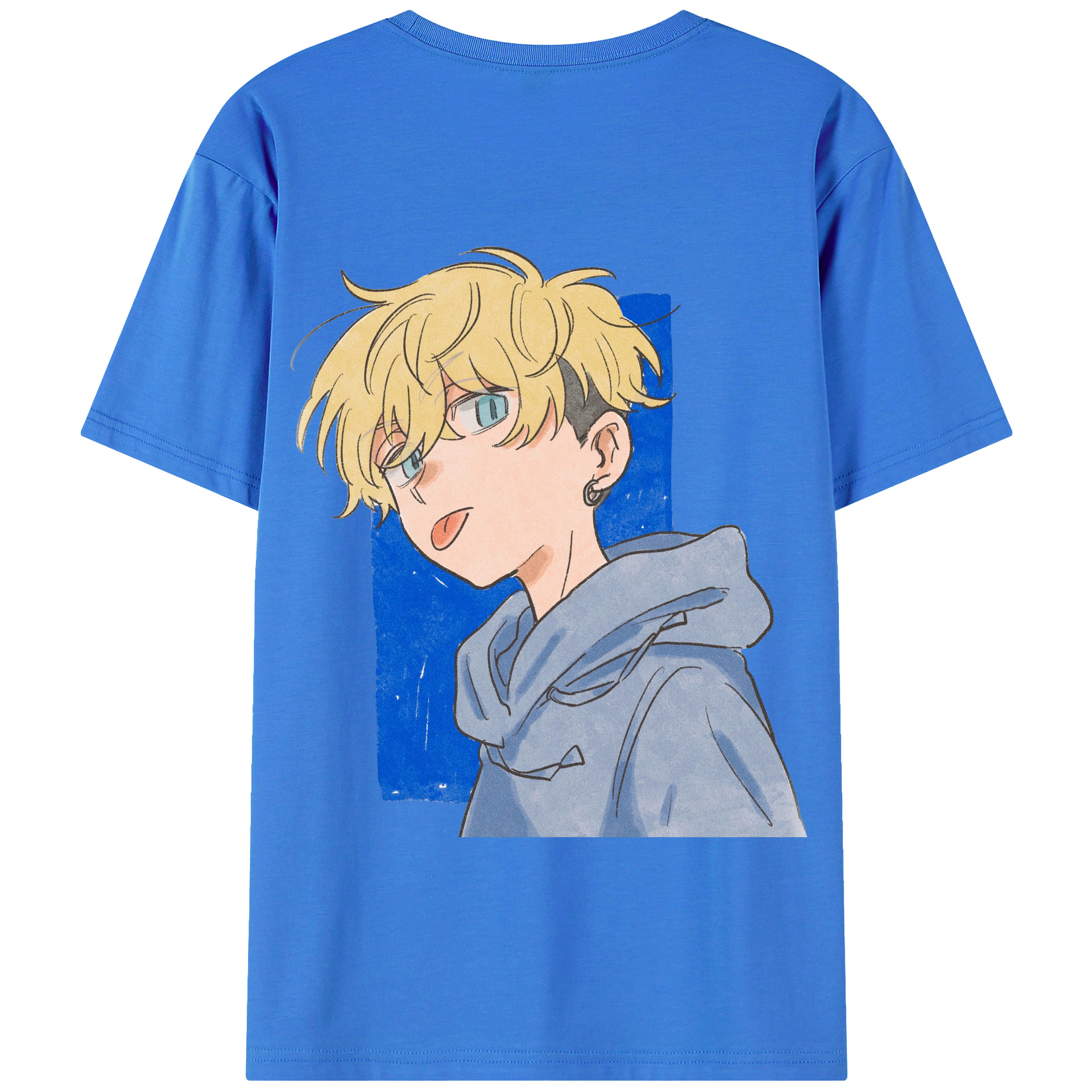（画像用） 東京リベンジャーズ Tokyo Revengers 綿100％半袖Tシャツ（背面プリント）