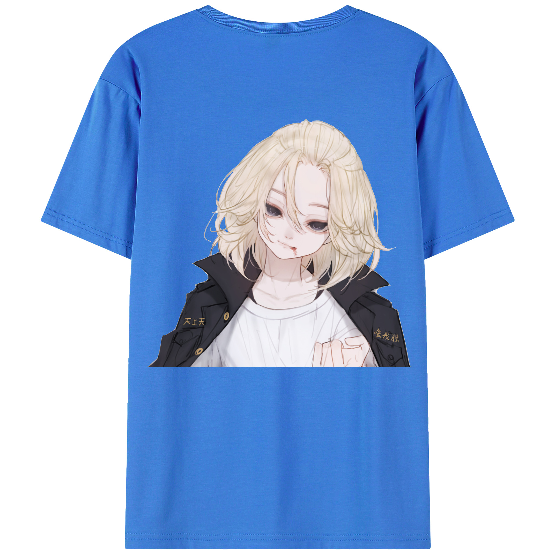 （画像用） 東京リベンジャーズ Tokyo Revengers 綿100％半袖Tシャツ（背面プリント）
