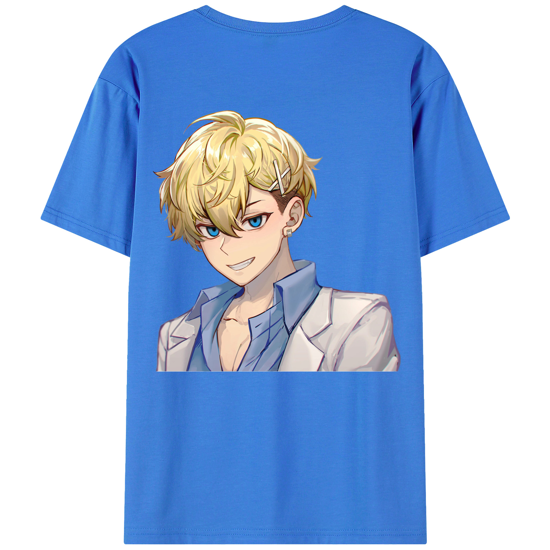 （画像用） 東京リベンジャーズ Tokyo Revengers 綿100％半袖Tシャツ（背面プリント）