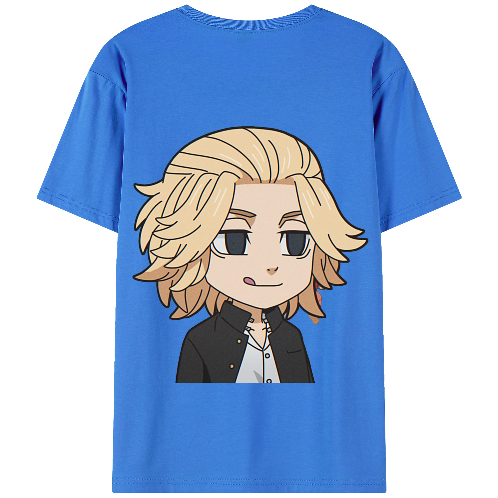 （画像用） 東京リベンジャーズ Tokyo Revengers 綿100％半袖Tシャツ（背面プリント）