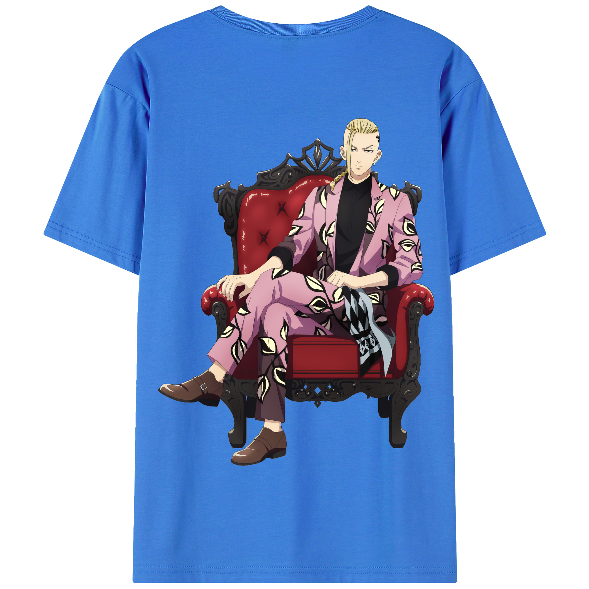 （画像用） 東京リベンジャーズ Tokyo Revengers 綿100％半袖Tシャツ（背面プリント）
