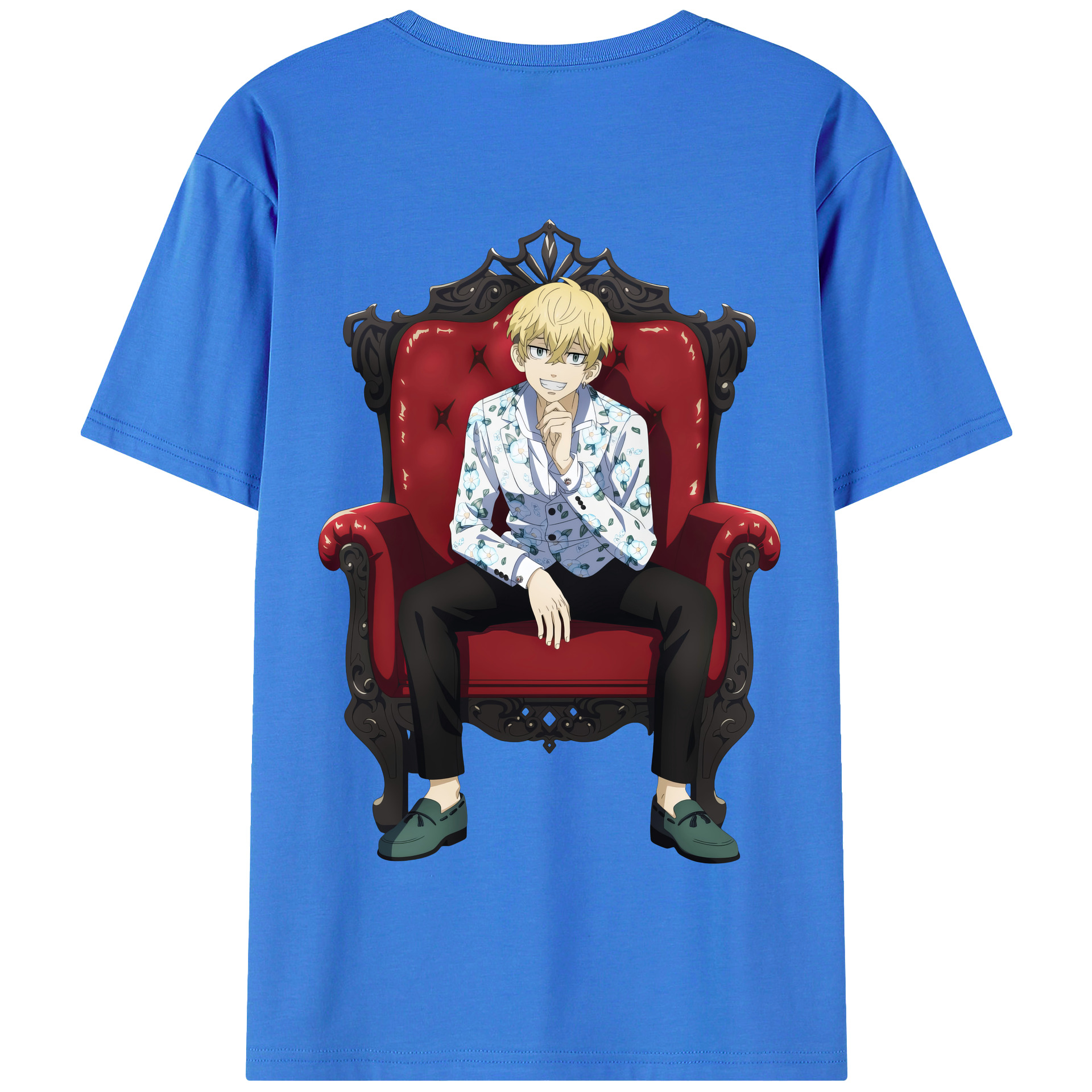 （画像用） 東京リベンジャーズ Tokyo Revengers 綿100％半袖Tシャツ（背面プリント）