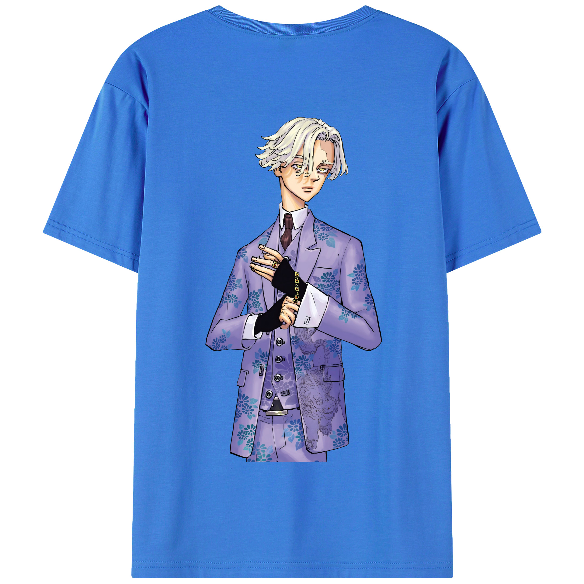 （画像用） 東京リベンジャーズ Tokyo Revengers 綿100％半袖Tシャツ（背面プリント）