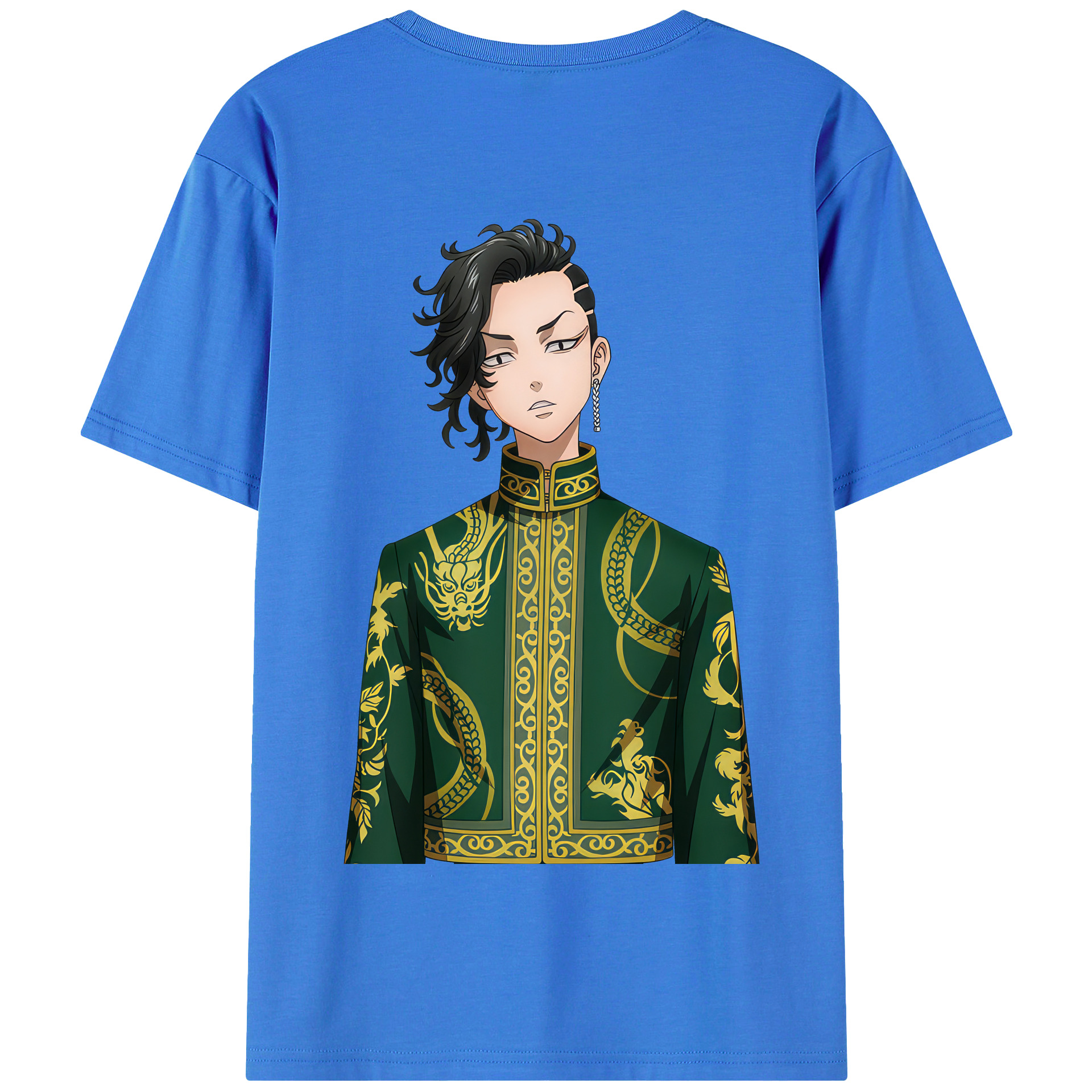 （画像用） 東京リベンジャーズ Tokyo Revengers 綿100％半袖Tシャツ（背面プリント）