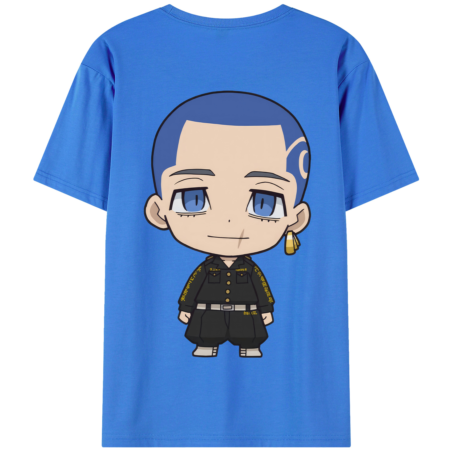 （画像用） 東京リベンジャーズ Tokyo Revengers 綿100％半袖Tシャツ（背面プリント）