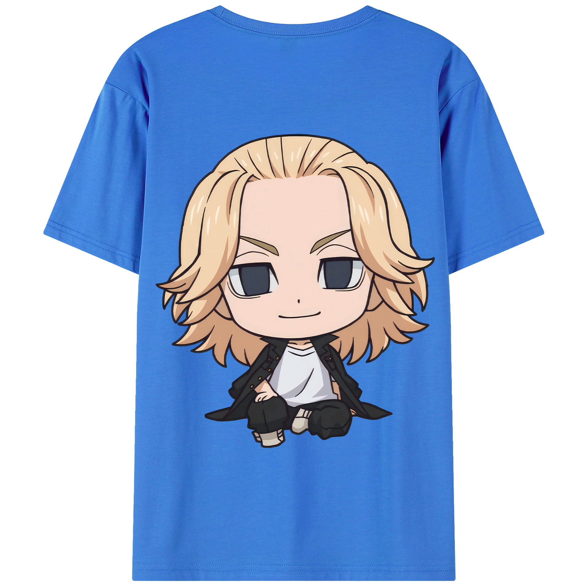（画像用） 東京リベンジャーズ Tokyo Revengers 綿100％半袖Tシャツ（背面プリント）