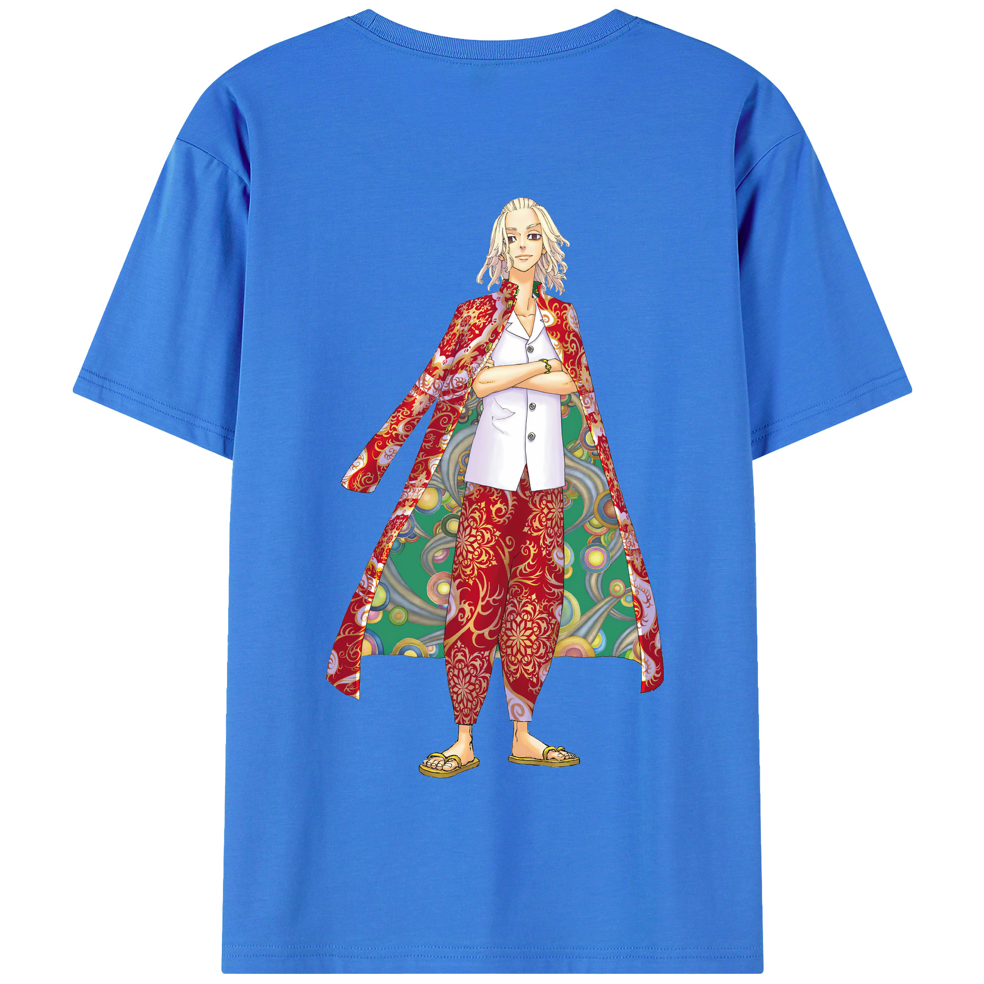 （画像用） 東京リベンジャーズ Tokyo Revengers 綿100％半袖Tシャツ（背面プリント）