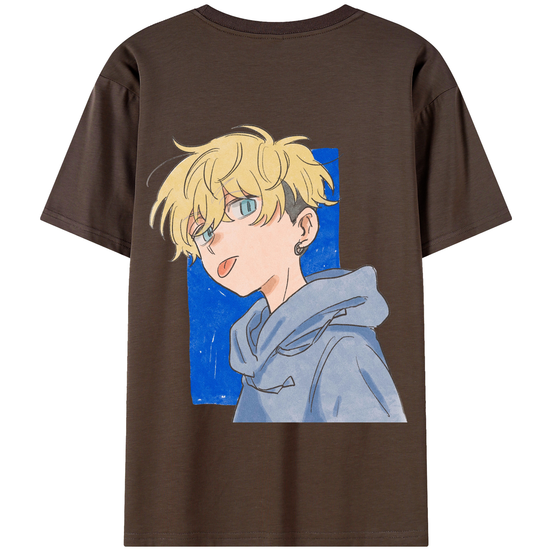 （画像用） 東京リベンジャーズ Tokyo Revengers 綿100％半袖Tシャツ（背面プリント）