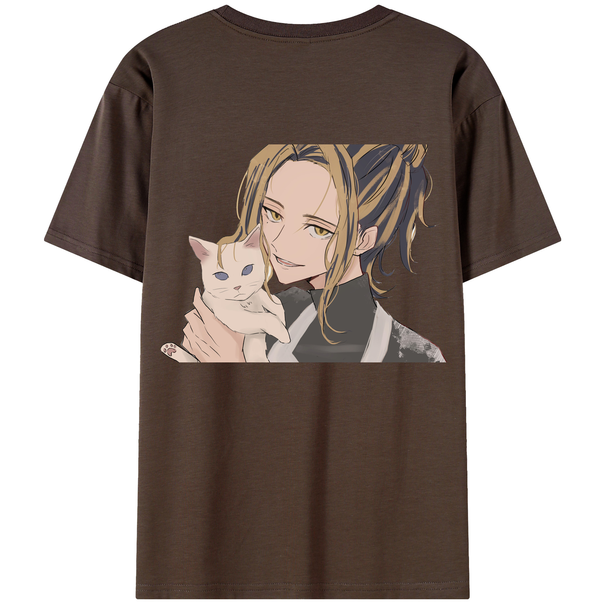 （画像用） 東京リベンジャーズ Tokyo Revengers 綿100％半袖Tシャツ（背面プリント）
