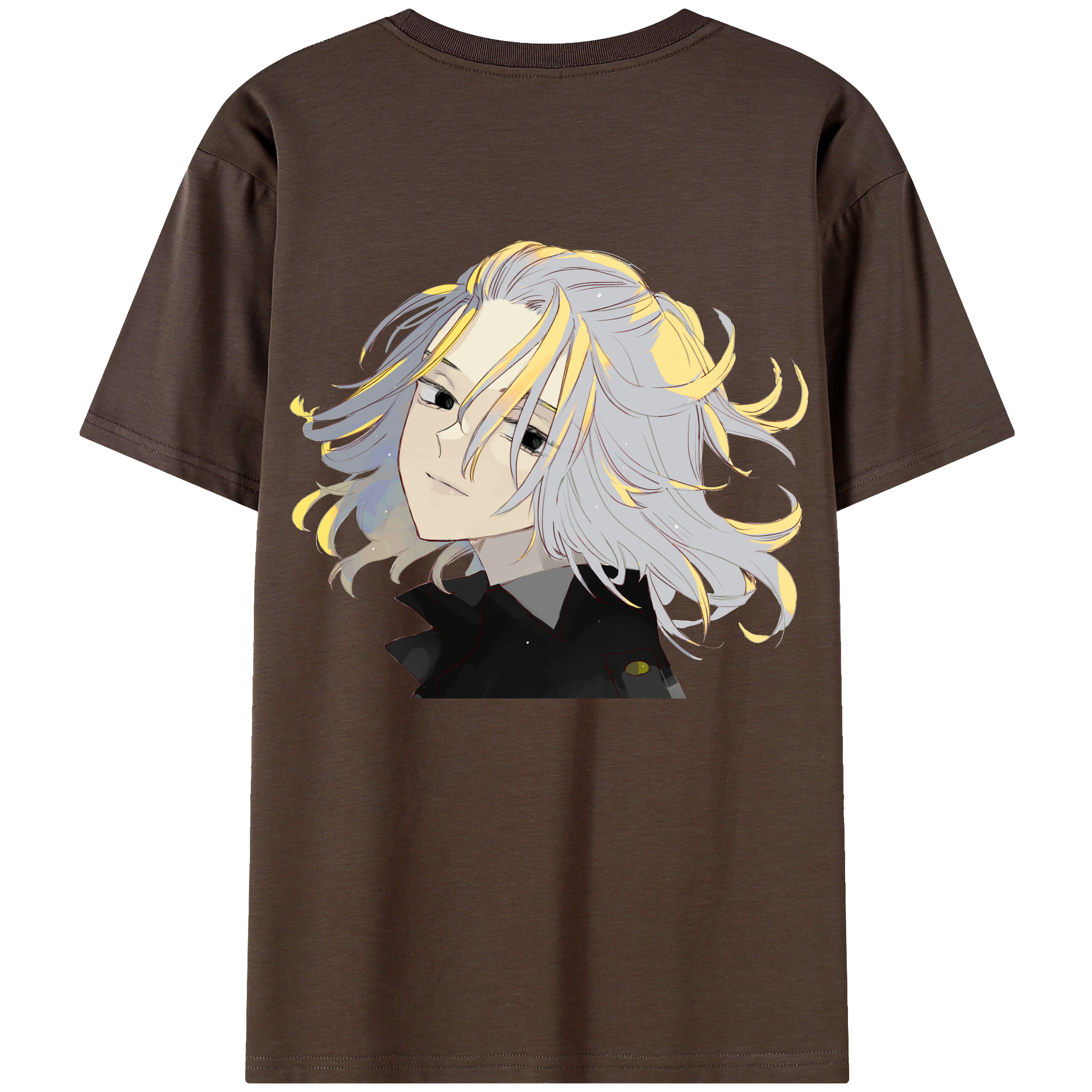 （画像用） 東京リベンジャーズ Tokyo Revengers 綿100％半袖Tシャツ（背面プリント）