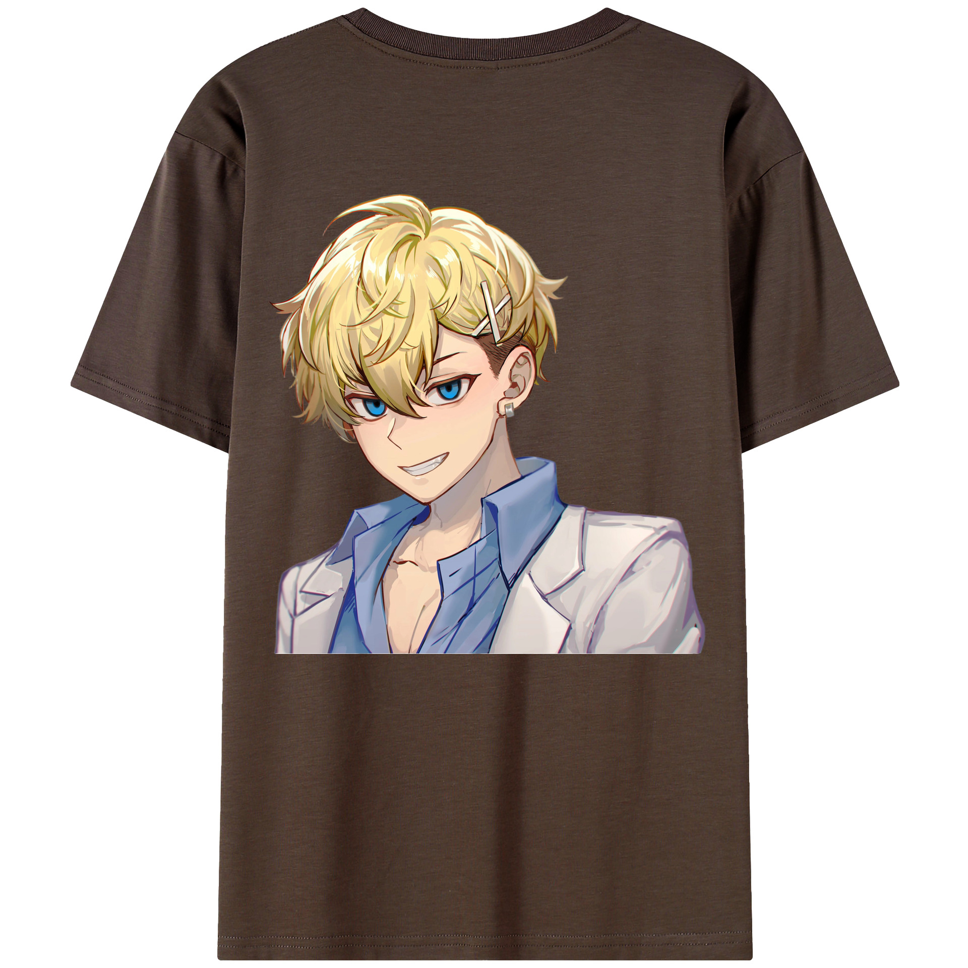 （画像用） 東京リベンジャーズ Tokyo Revengers 綿100％半袖Tシャツ（背面プリント）