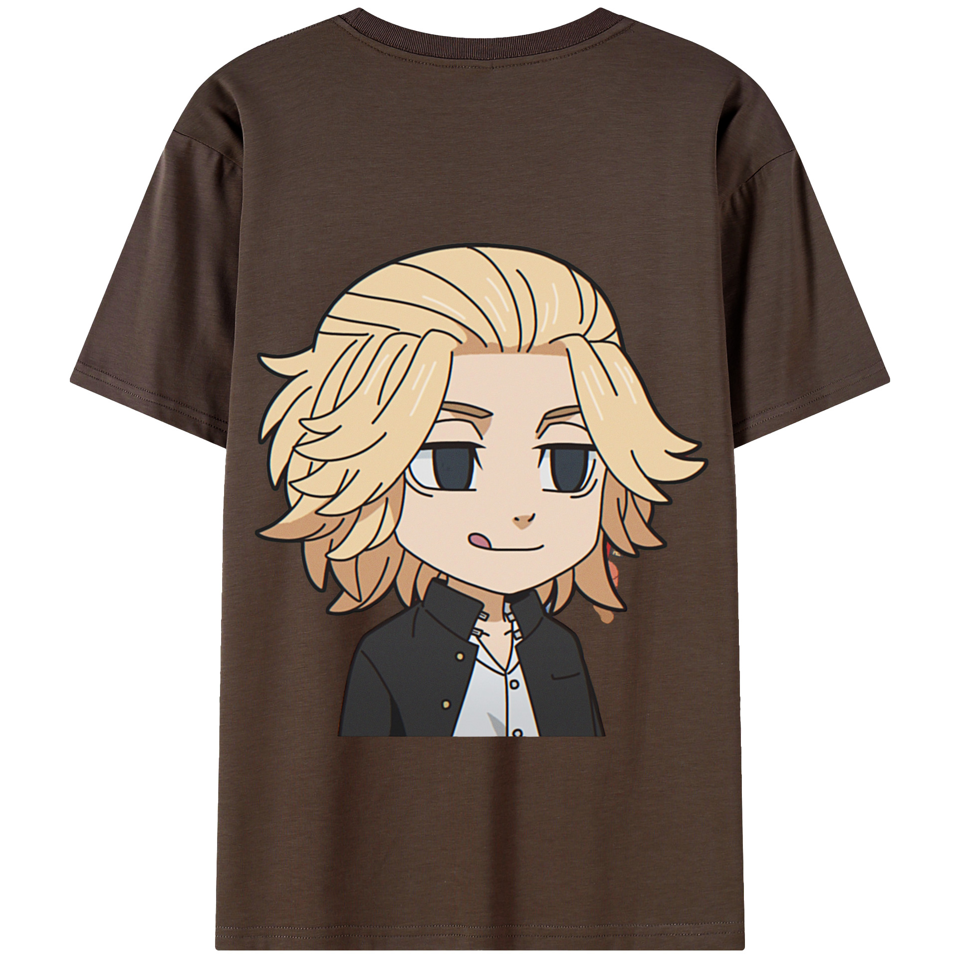 （画像用） 東京リベンジャーズ Tokyo Revengers 綿100％半袖Tシャツ（背面プリント）