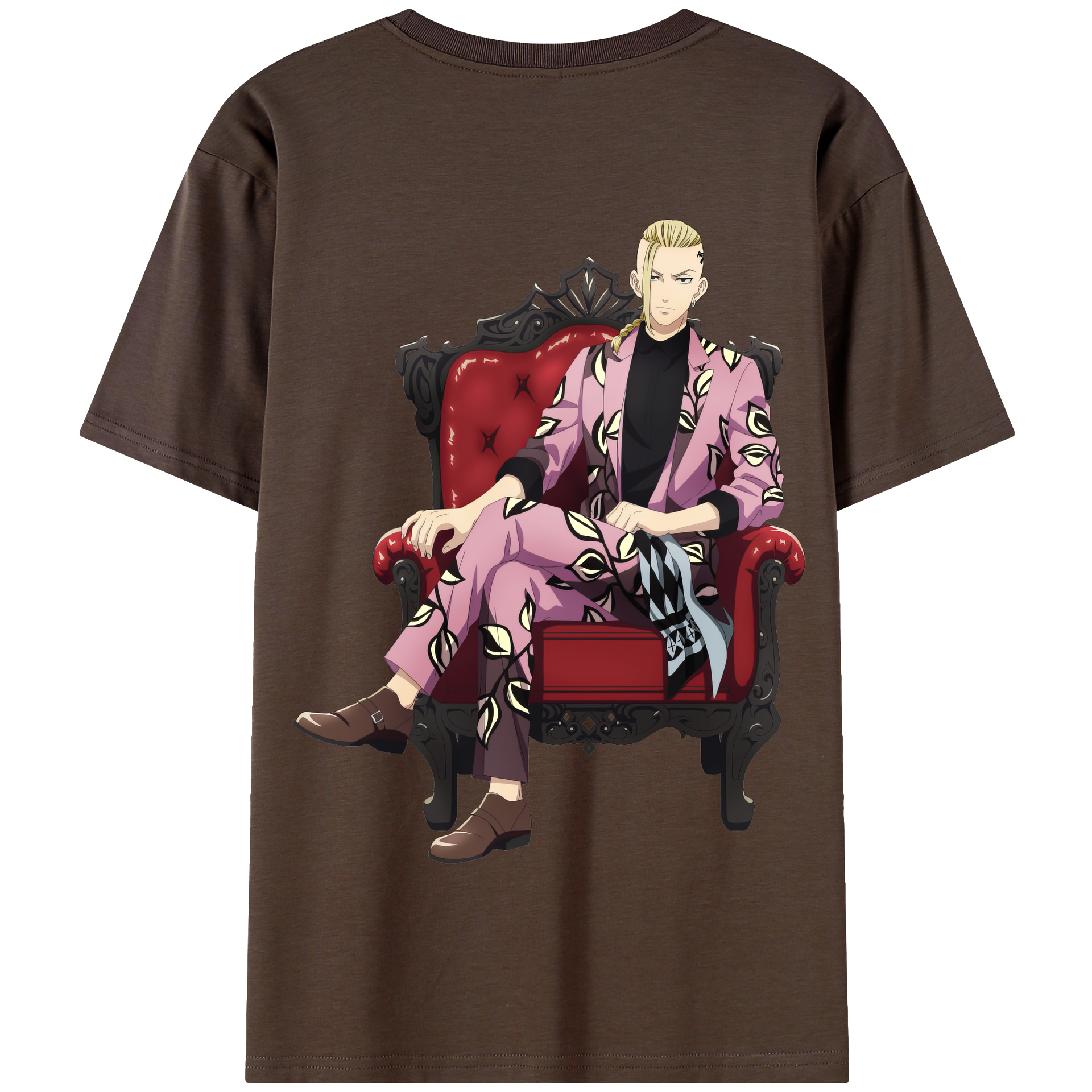 （画像用） 東京リベンジャーズ Tokyo Revengers 綿100％半袖Tシャツ（背面プリント）