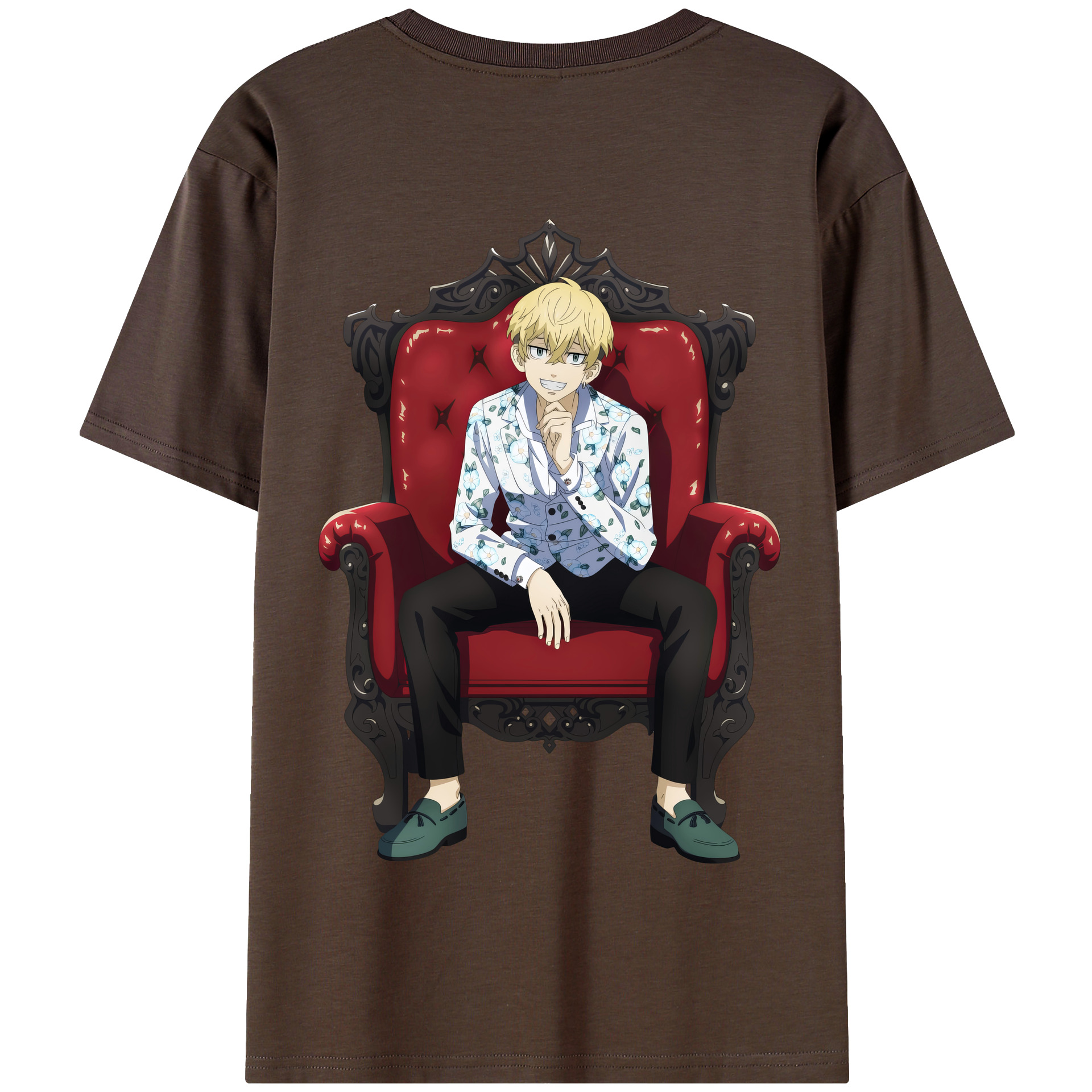 （画像用） 東京リベンジャーズ Tokyo Revengers 綿100％半袖Tシャツ（背面プリント）