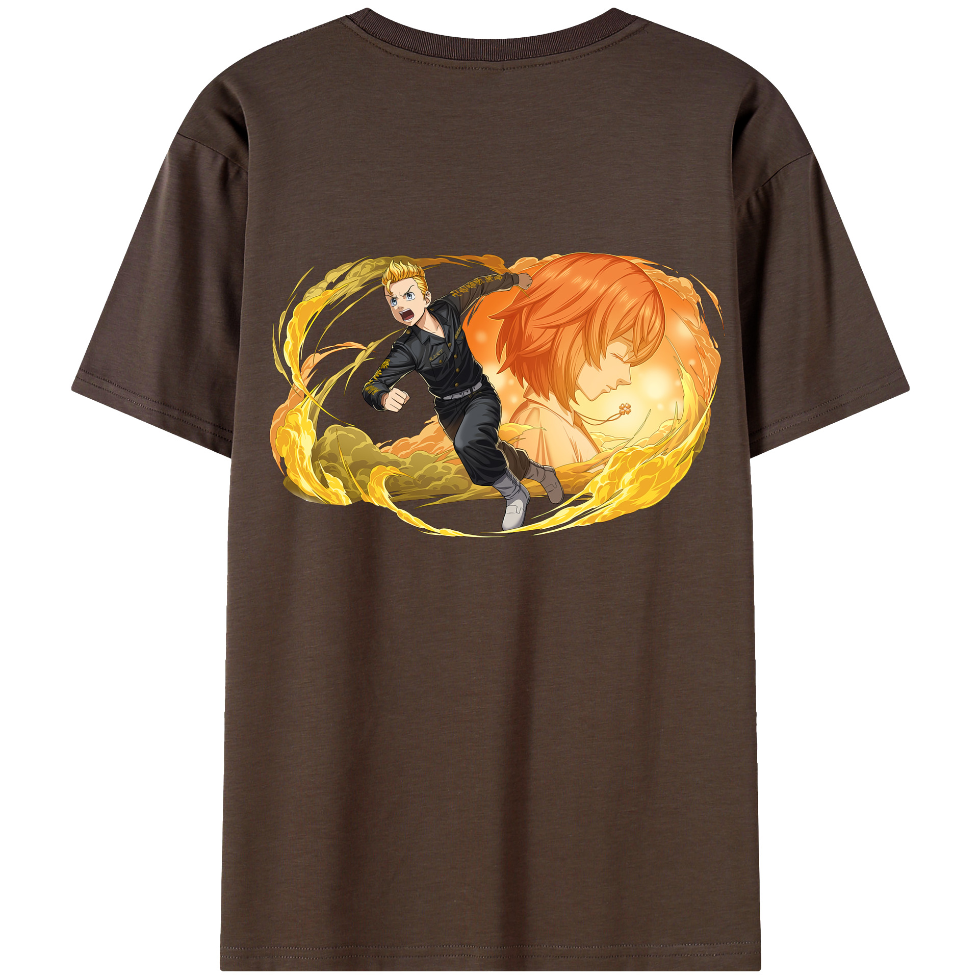 （画像用） 東京リベンジャーズ Tokyo Revengers 綿100％半袖Tシャツ（背面プリント）