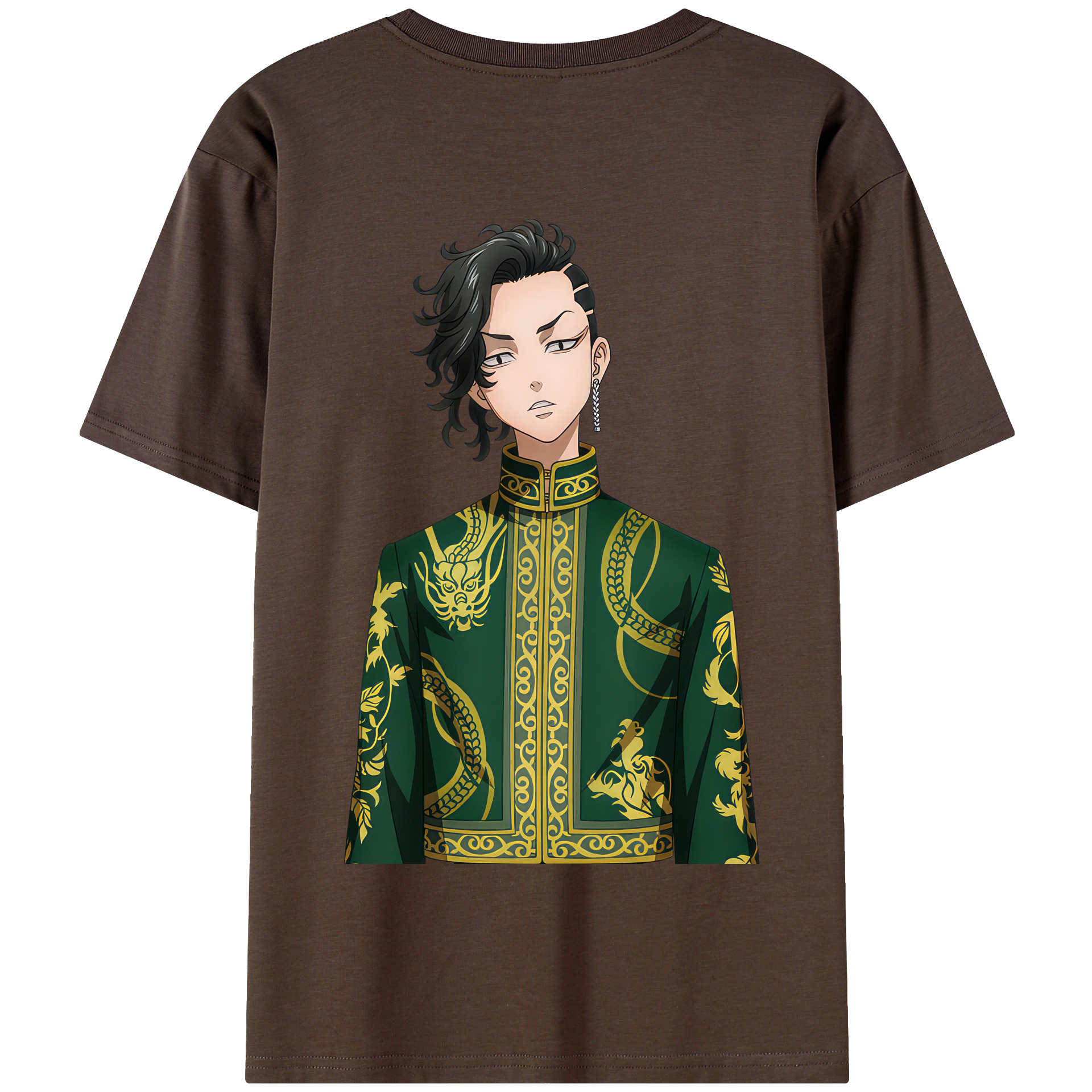 （画像用） 東京リベンジャーズ Tokyo Revengers 綿100％半袖Tシャツ（背面プリント）