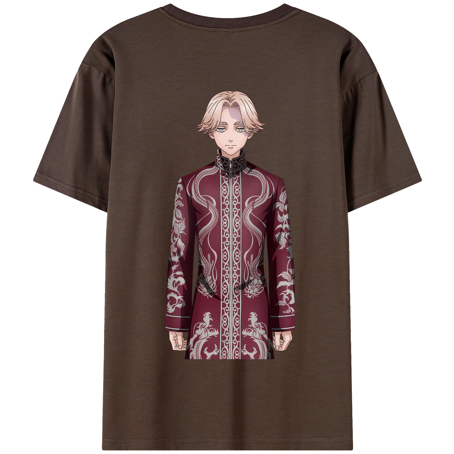 （画像用） 東京リベンジャーズ Tokyo Revengers 綿100％半袖Tシャツ（背面プリント）