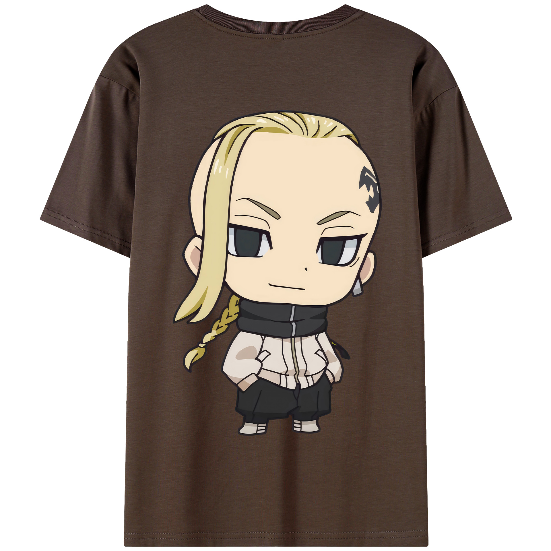 （画像用） 東京リベンジャーズ Tokyo Revengers 綿100％半袖Tシャツ（背面プリント）