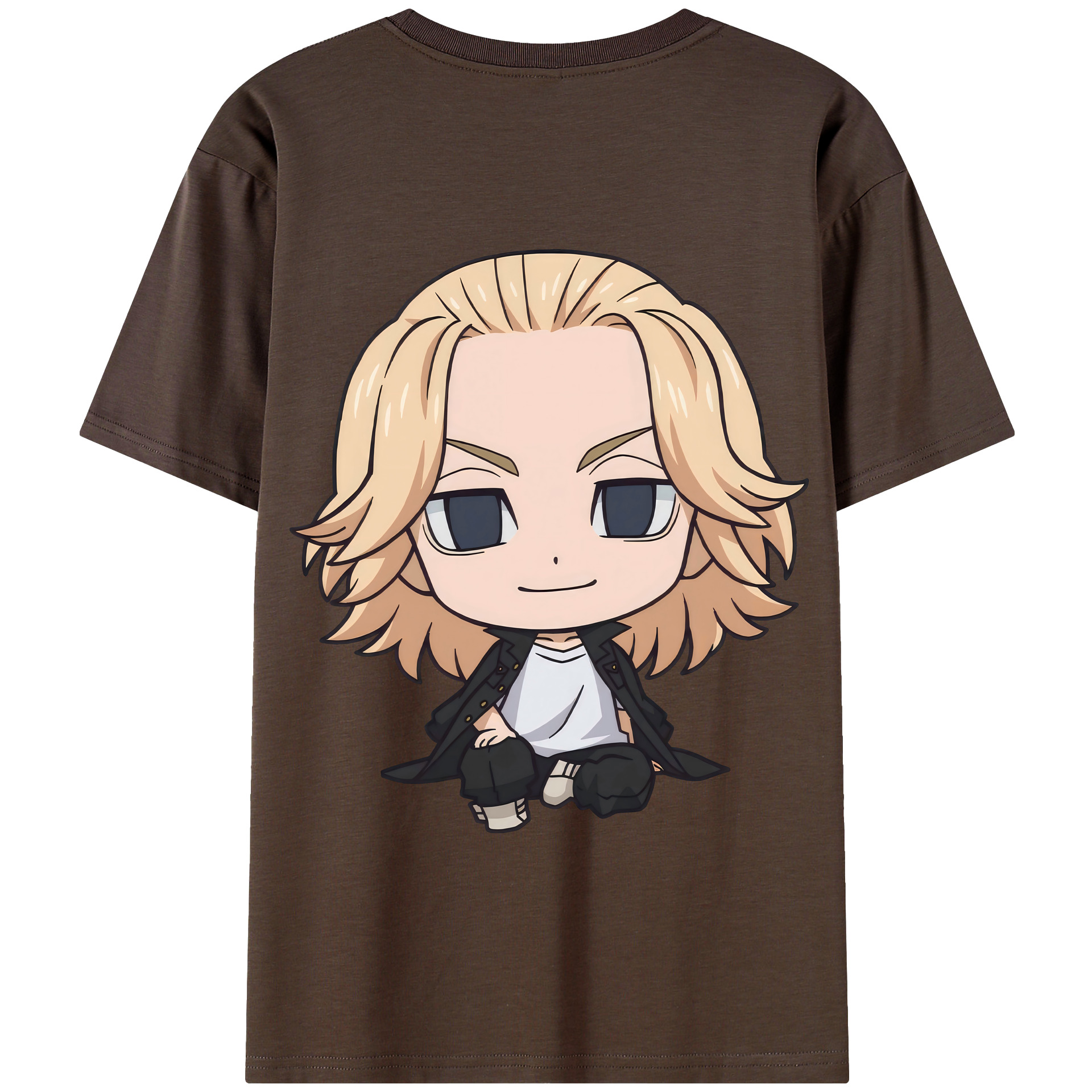 （画像用） 東京リベンジャーズ Tokyo Revengers 綿100％半袖Tシャツ（背面プリント）