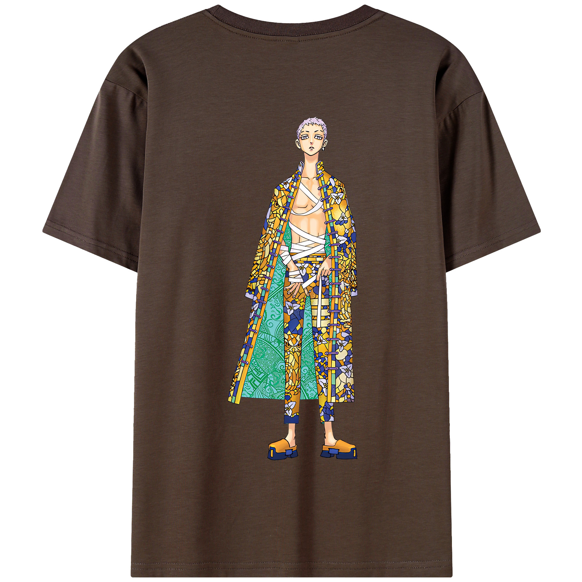 （画像用） 東京リベンジャーズ Tokyo Revengers 綿100％半袖Tシャツ（背面プリント）
