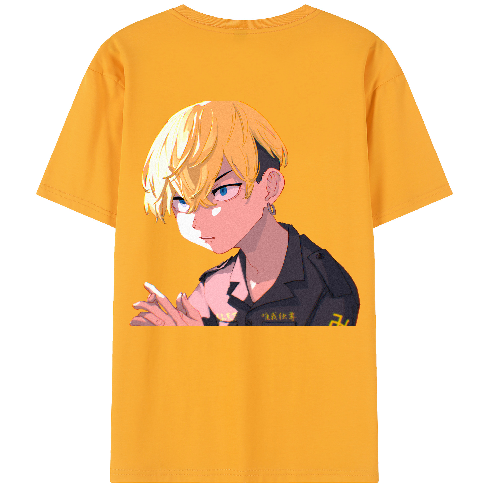 （画像用） 東京リベンジャーズ Tokyo Revengers 綿100％半袖Tシャツ（背面プリント）