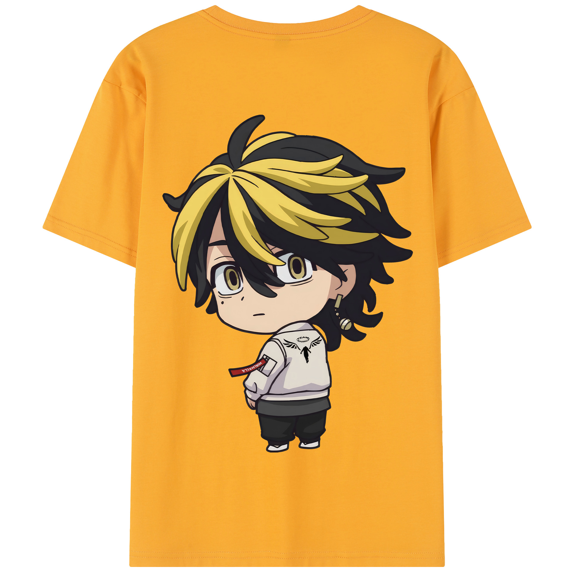（画像用） 東京リベンジャーズ Tokyo Revengers 綿100％半袖Tシャツ（背面プリント）