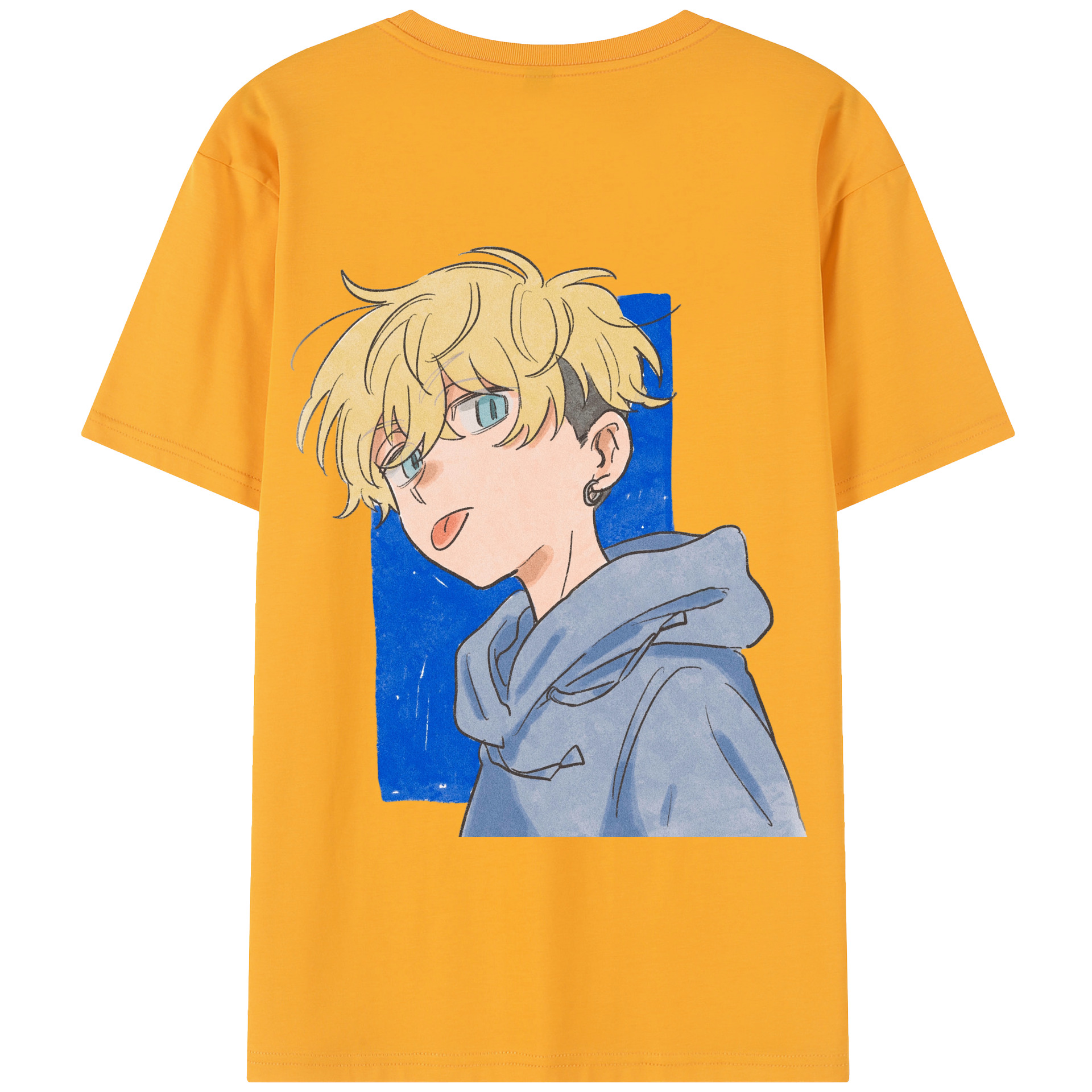 （画像用） 東京リベンジャーズ Tokyo Revengers 綿100％半袖Tシャツ（背面プリント）