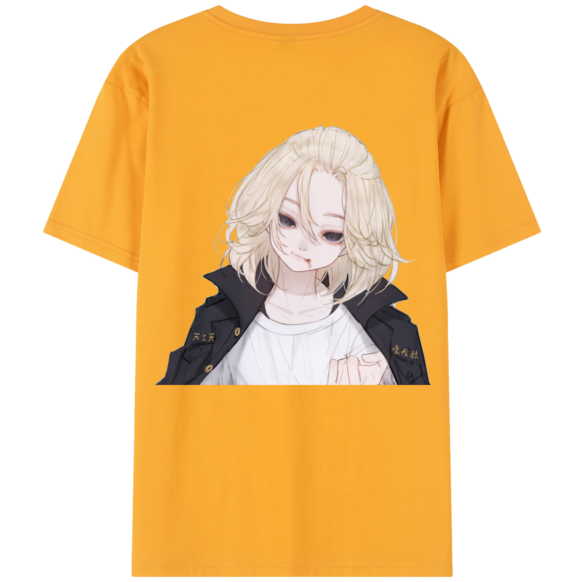 （画像用） 東京リベンジャーズ Tokyo Revengers 綿100％半袖Tシャツ（背面プリント）