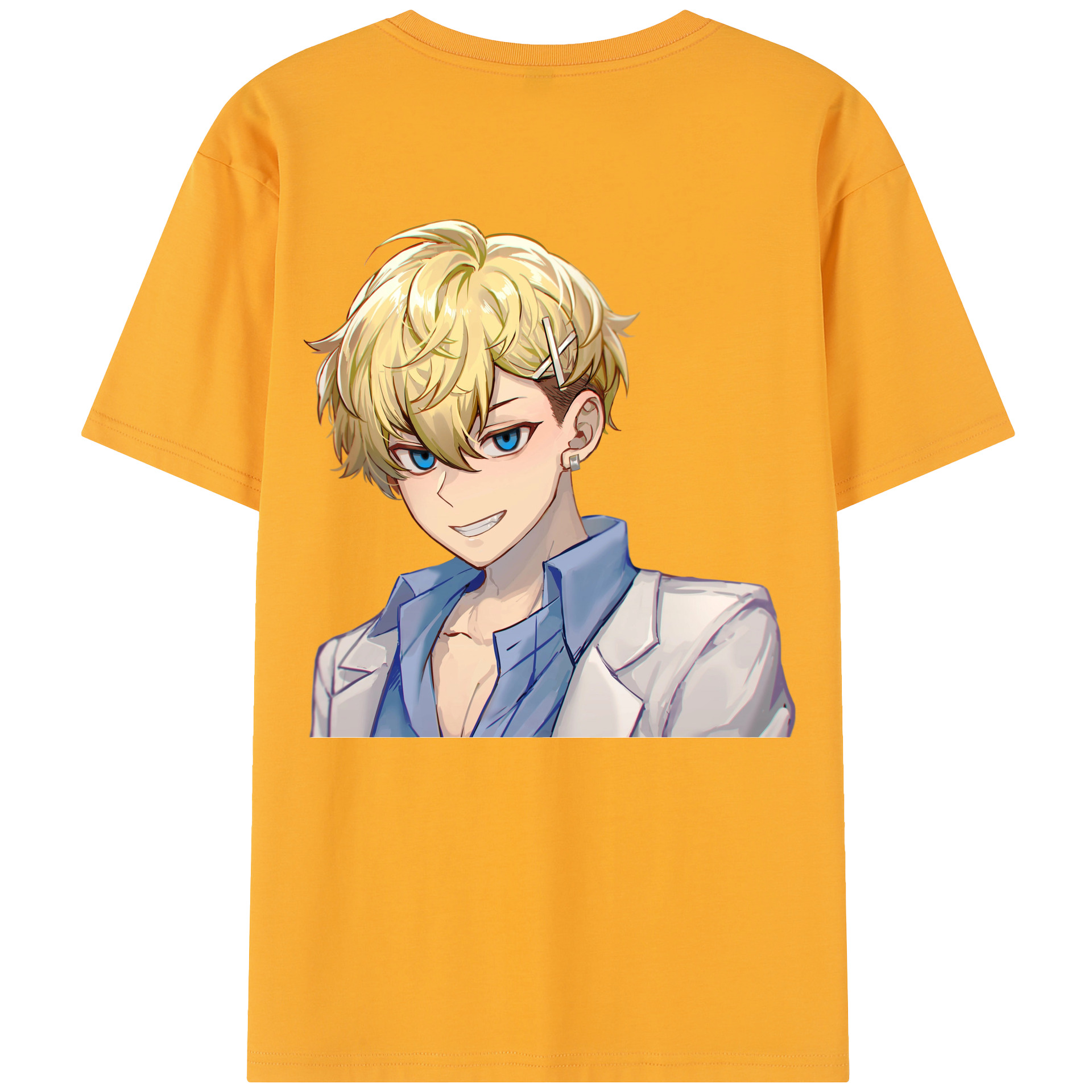 （画像用） 東京リベンジャーズ Tokyo Revengers 綿100％半袖Tシャツ（背面プリント）