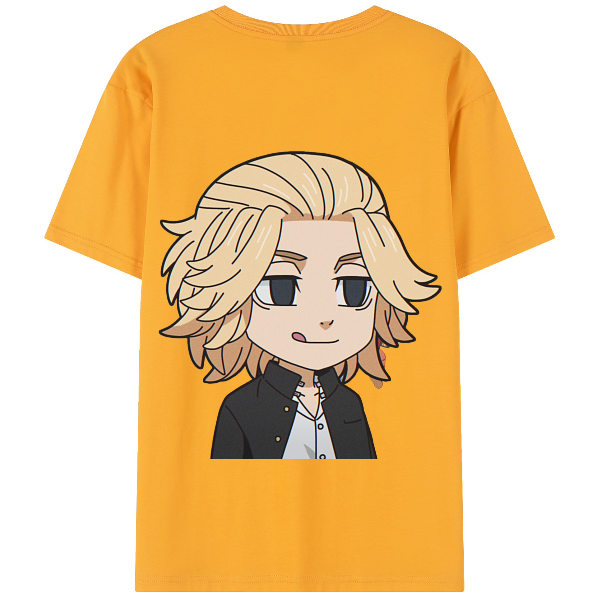 （画像用） 東京リベンジャーズ Tokyo Revengers 綿100％半袖Tシャツ（背面プリント）