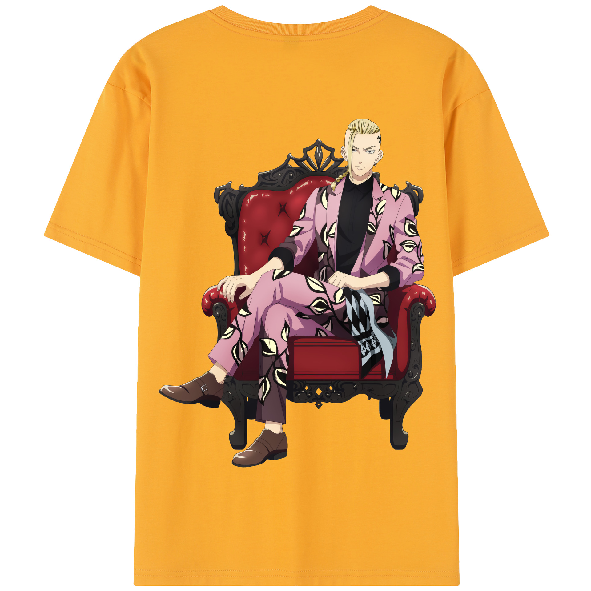 （画像用） 東京リベンジャーズ Tokyo Revengers 綿100％半袖Tシャツ（背面プリント）