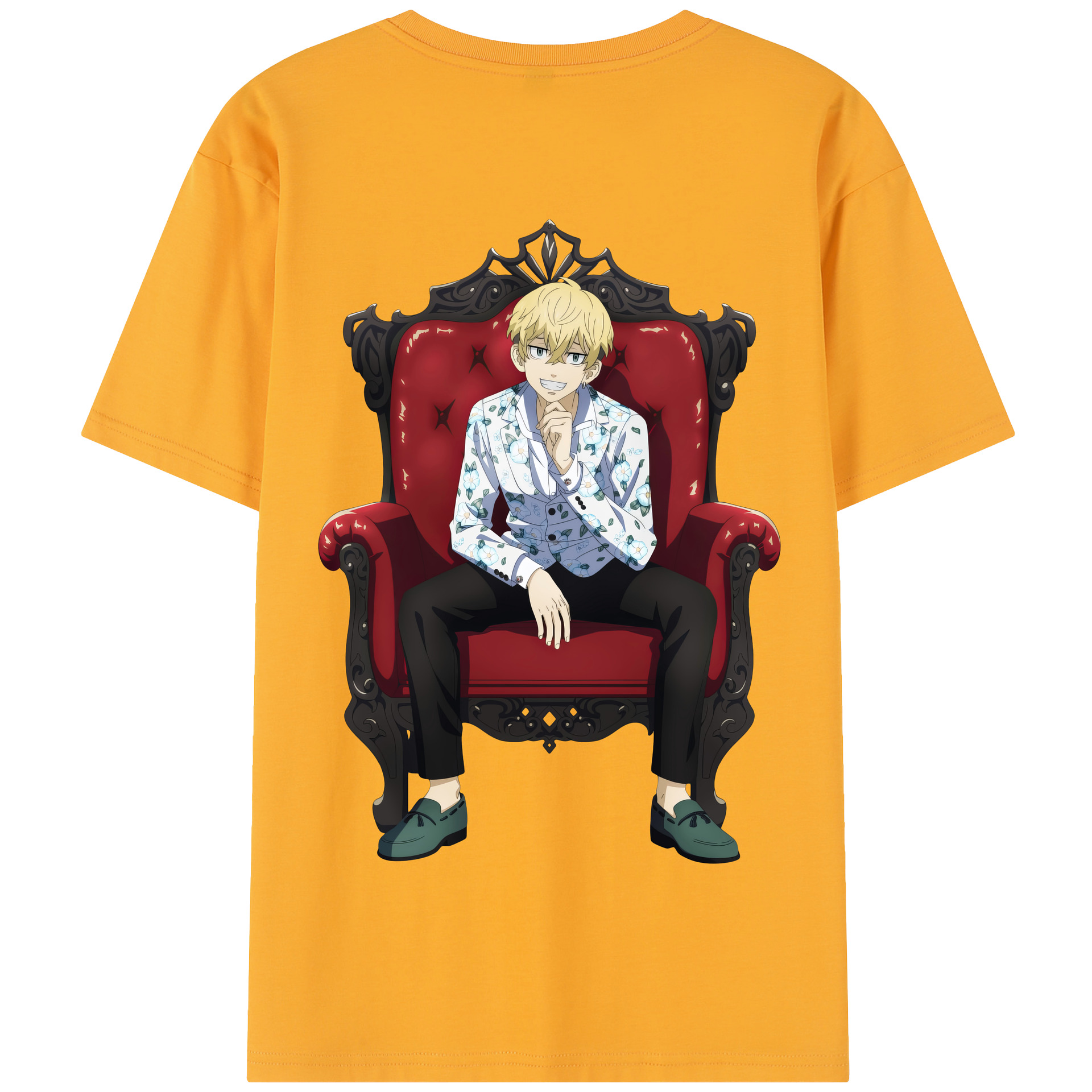 （画像用） 東京リベンジャーズ Tokyo Revengers 綿100％半袖Tシャツ（背面プリント）