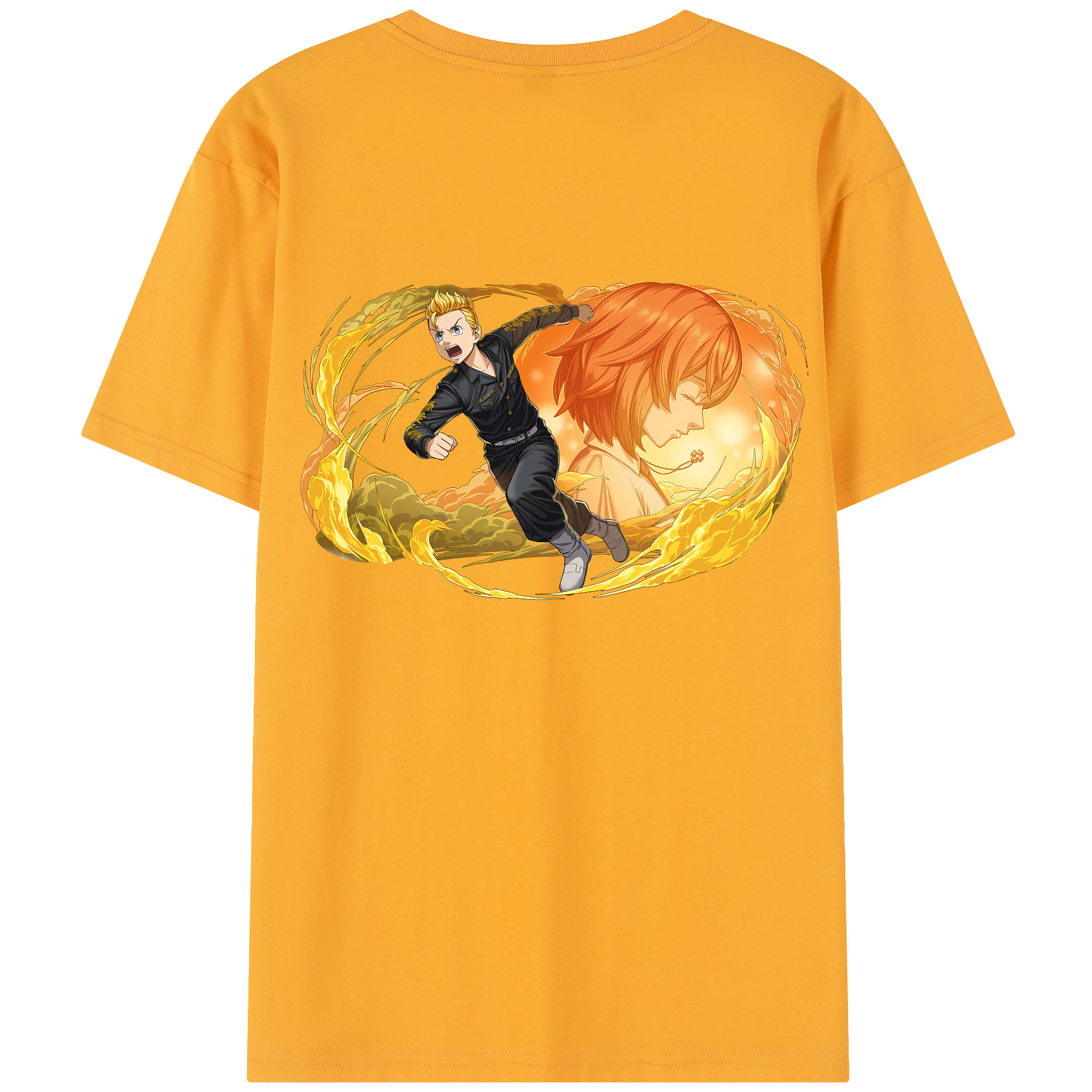 （画像用） 東京リベンジャーズ Tokyo Revengers 綿100％半袖Tシャツ（背面プリント）