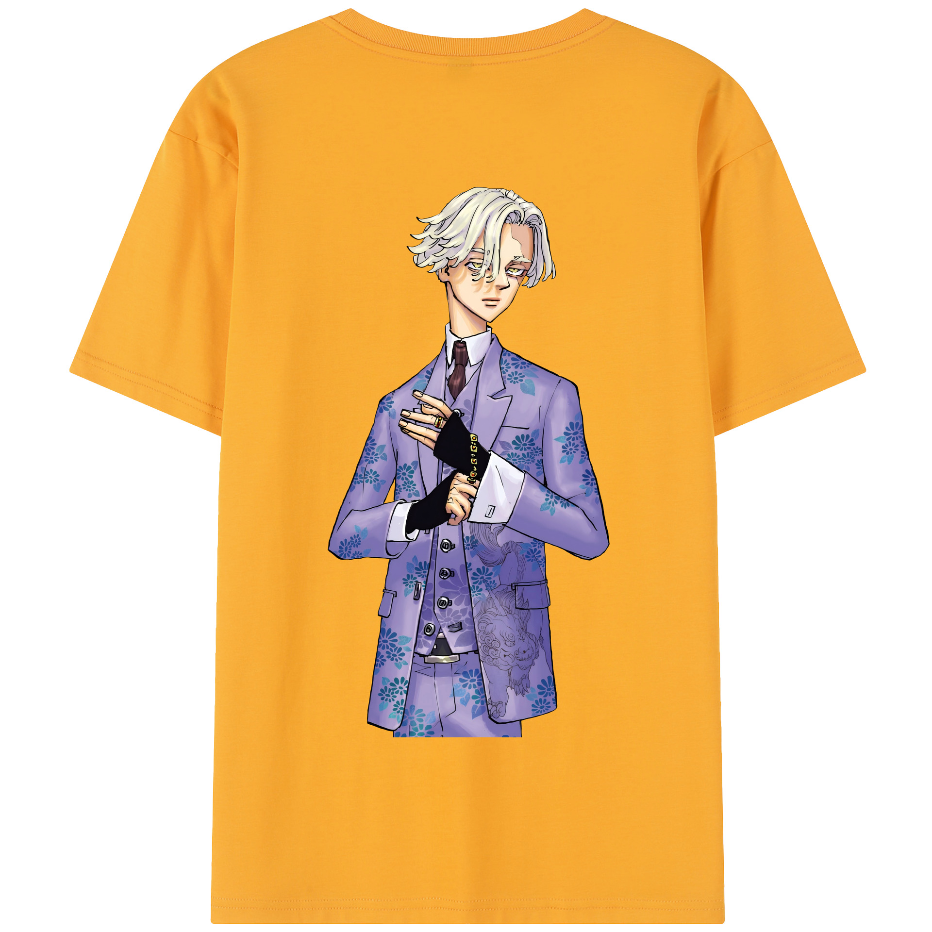（画像用） 東京リベンジャーズ Tokyo Revengers 綿100％半袖Tシャツ（背面プリント）