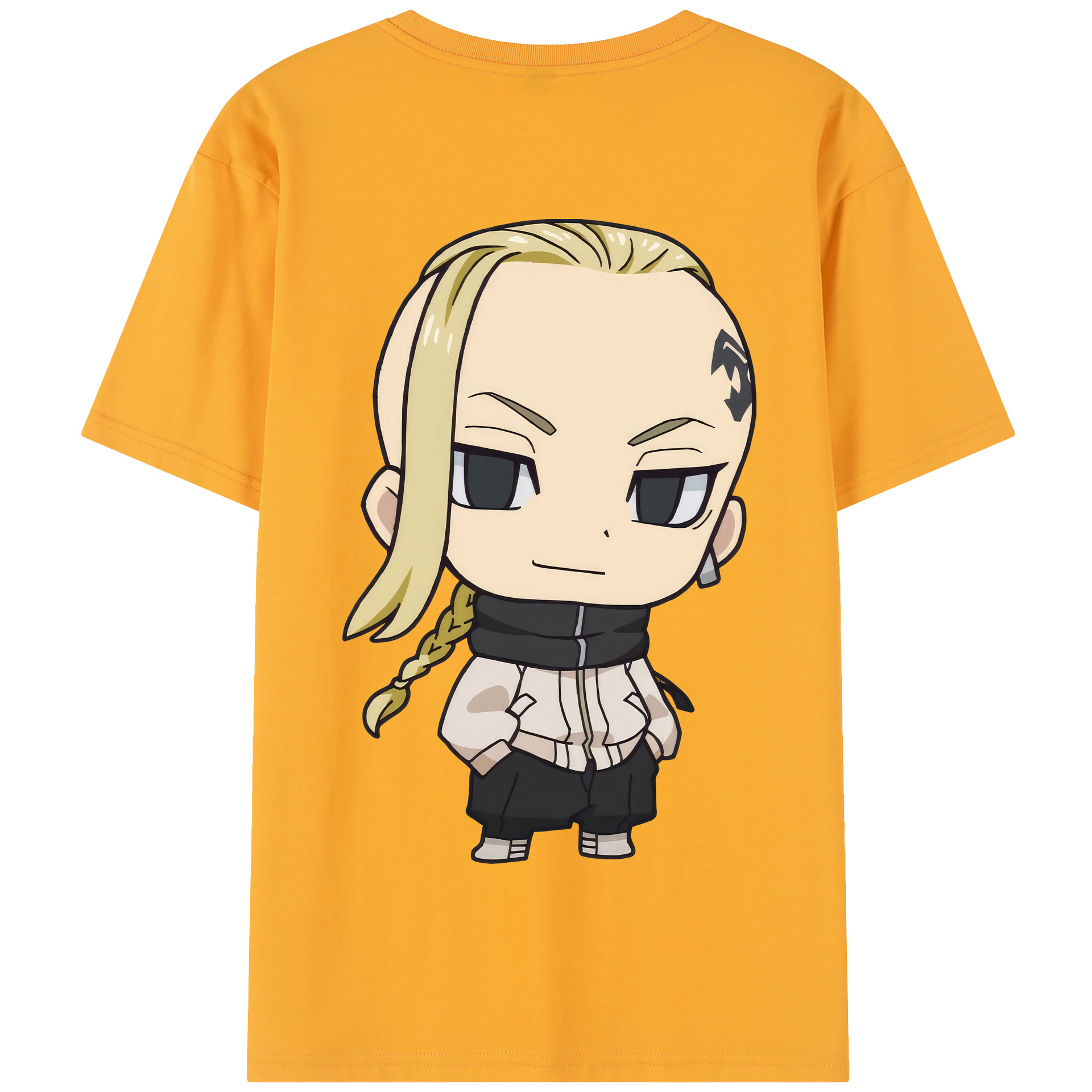 （画像用） 東京リベンジャーズ Tokyo Revengers 綿100％半袖Tシャツ（背面プリント）