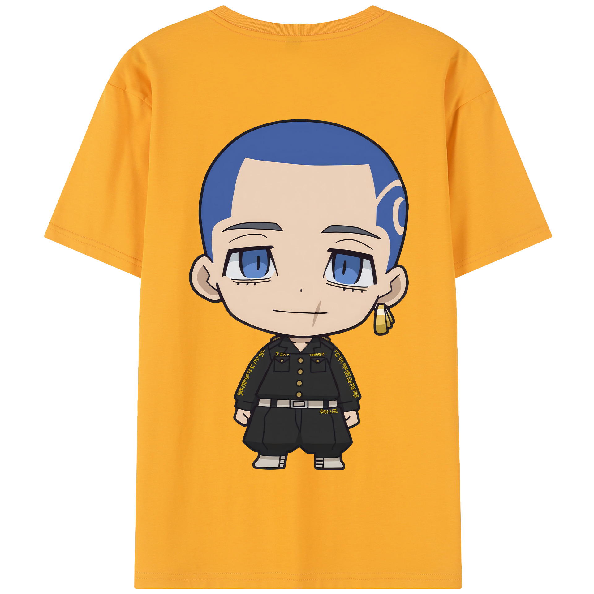 （画像用） 東京リベンジャーズ Tokyo Revengers 綿100％半袖Tシャツ（背面プリント）