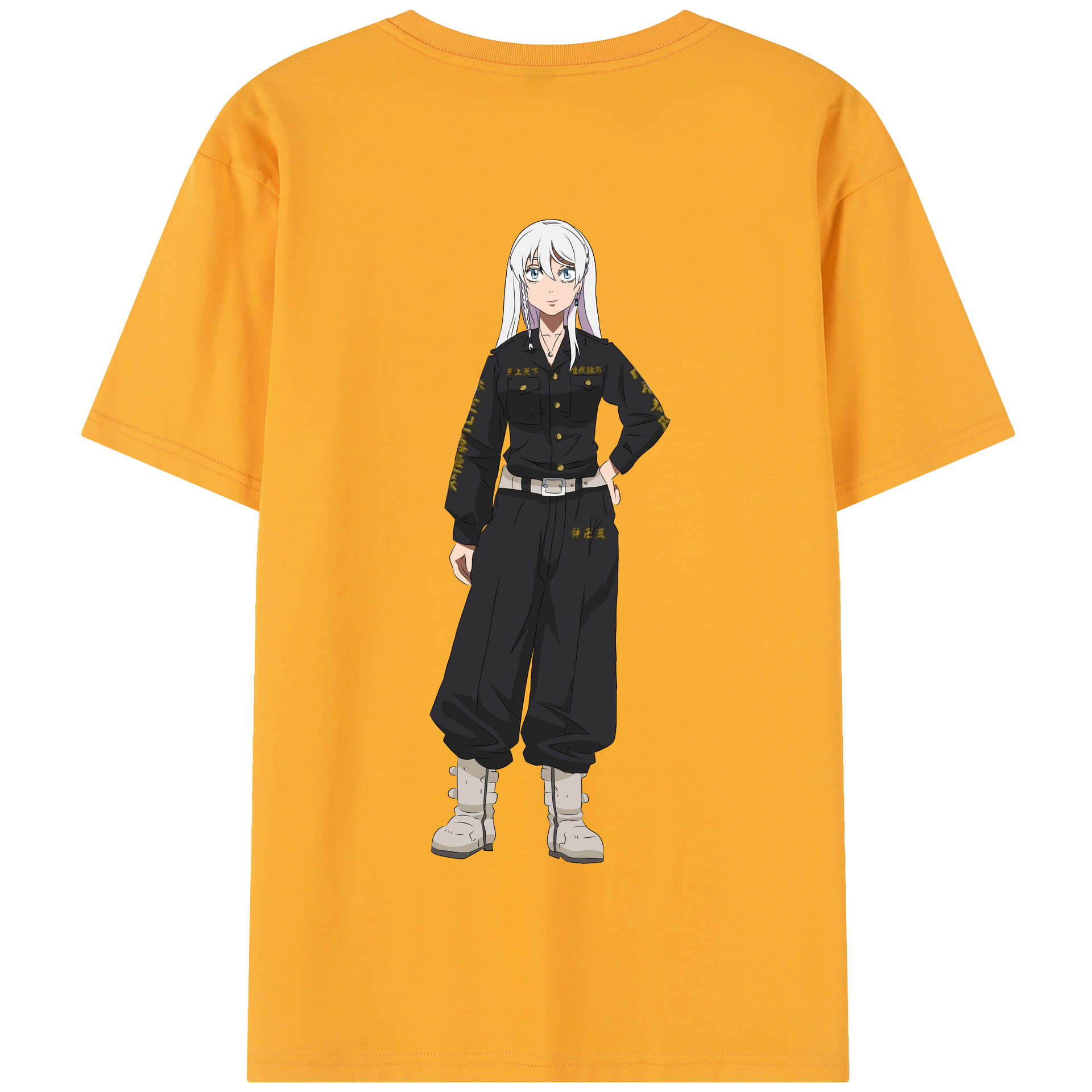 （画像用） 東京リベンジャーズ Tokyo Revengers 綿100％半袖Tシャツ（背面プリント）