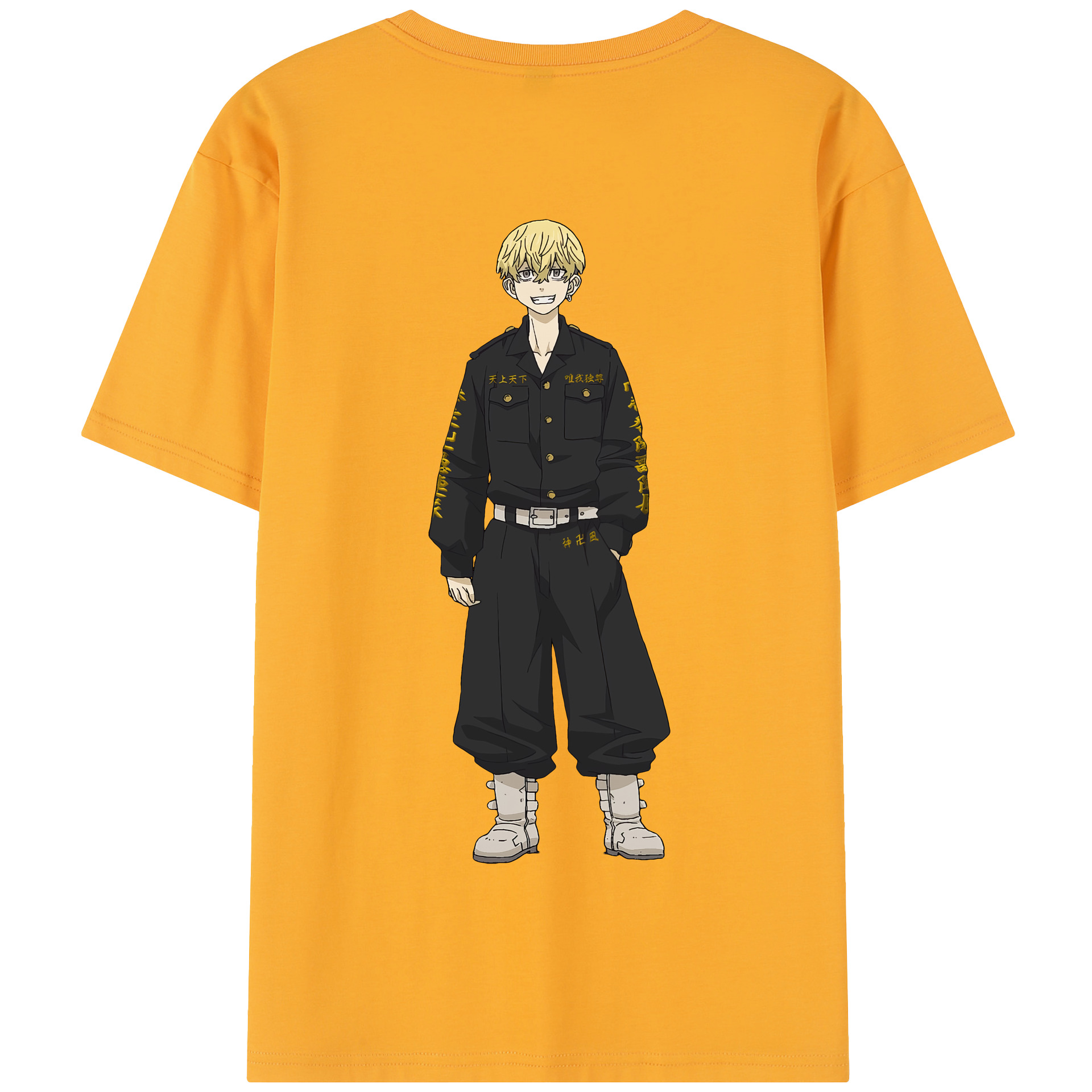 （画像用） 東京リベンジャーズ Tokyo Revengers 綿100％半袖Tシャツ（背面プリント）