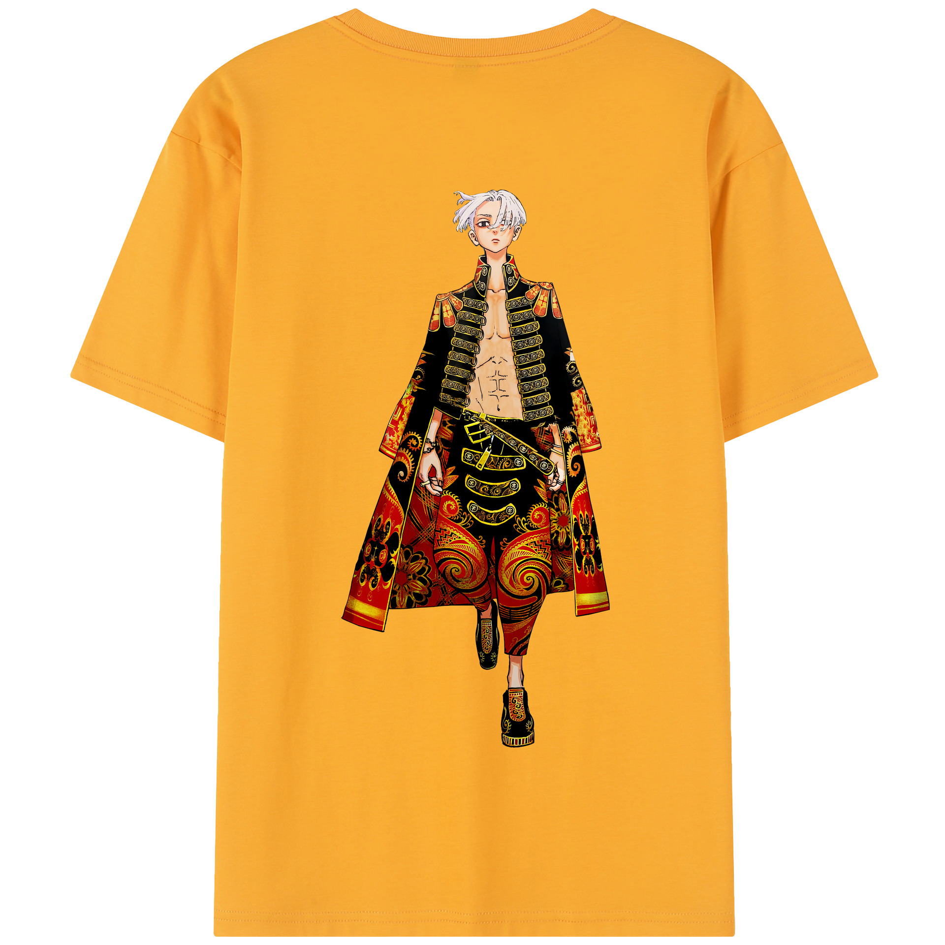 （画像用） 東京リベンジャーズ Tokyo Revengers 綿100％半袖Tシャツ（背面プリント）