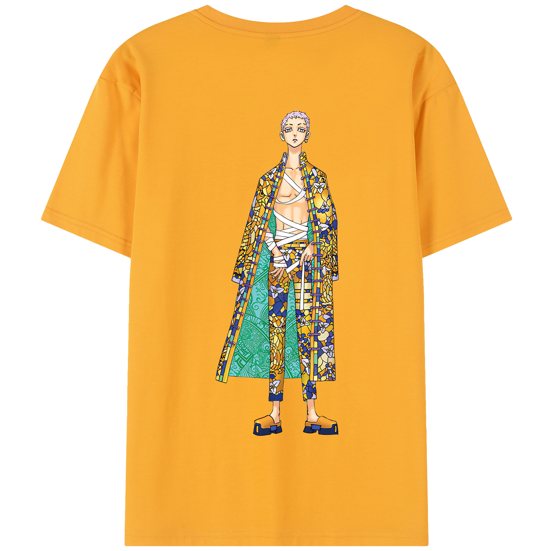 （画像用） 東京リベンジャーズ Tokyo Revengers 綿100％半袖Tシャツ（背面プリント）