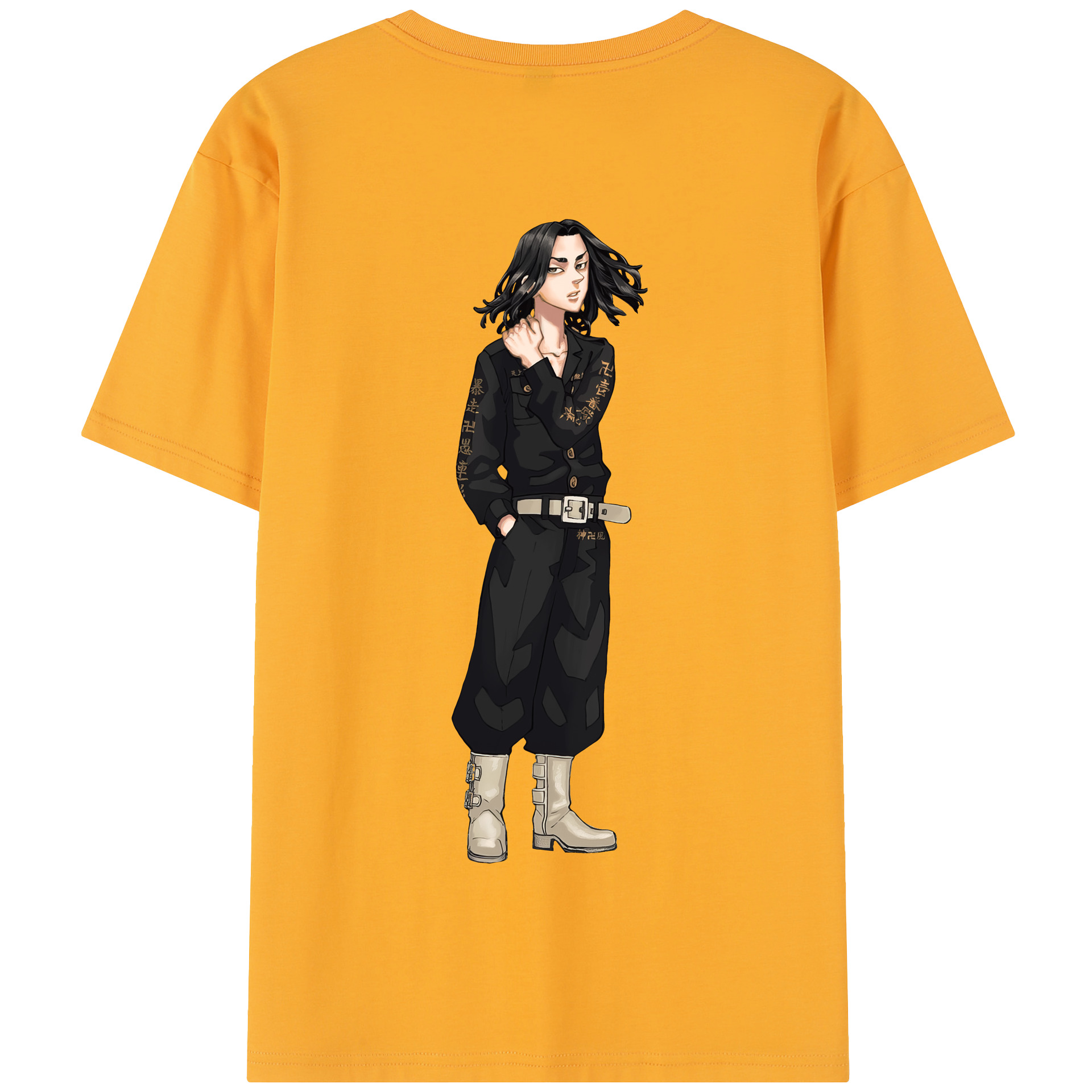 （画像用） 東京リベンジャーズ Tokyo Revengers 綿100％半袖Tシャツ（背面プリント）