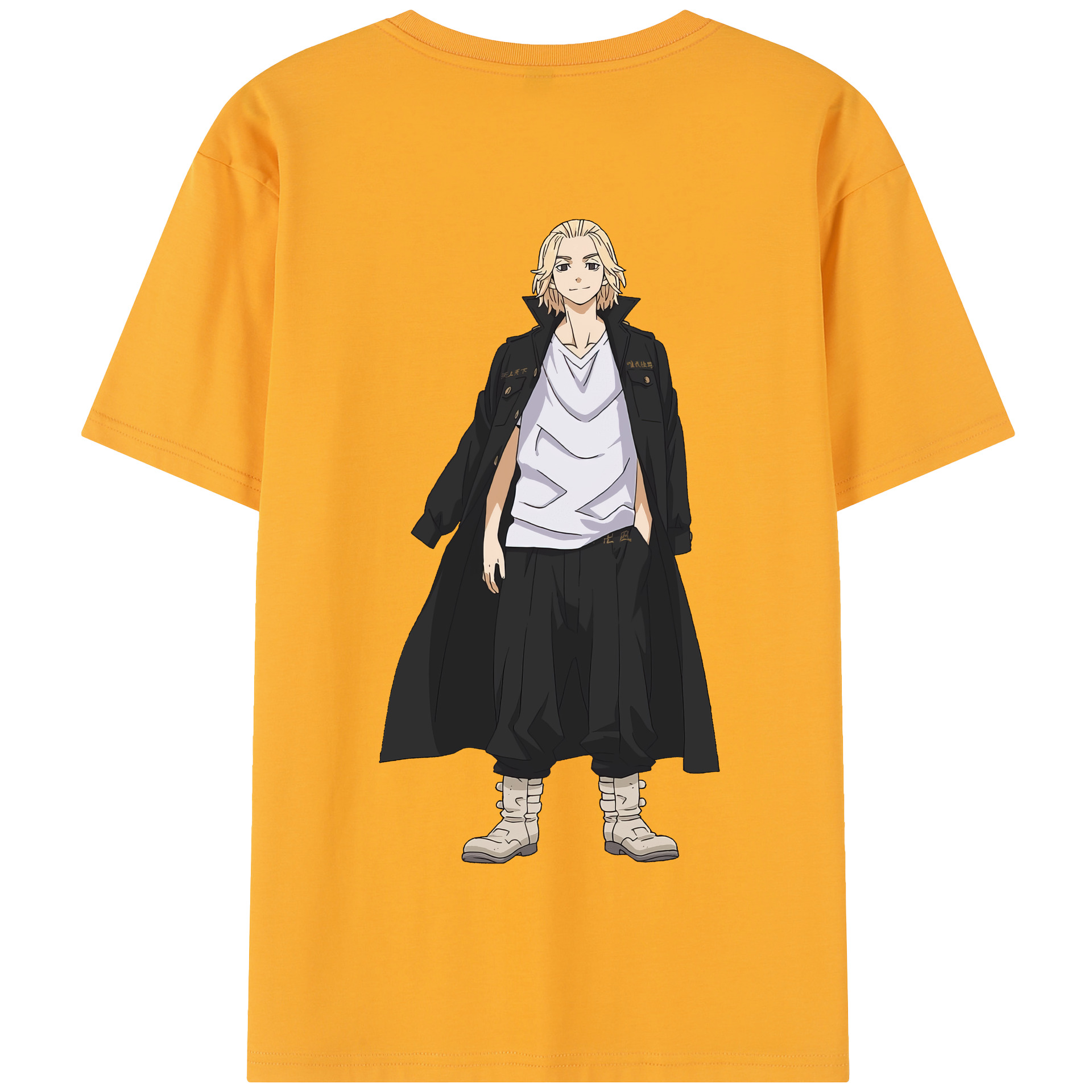 （画像用） 東京リベンジャーズ Tokyo Revengers 綿100％半袖Tシャツ（背面プリント）