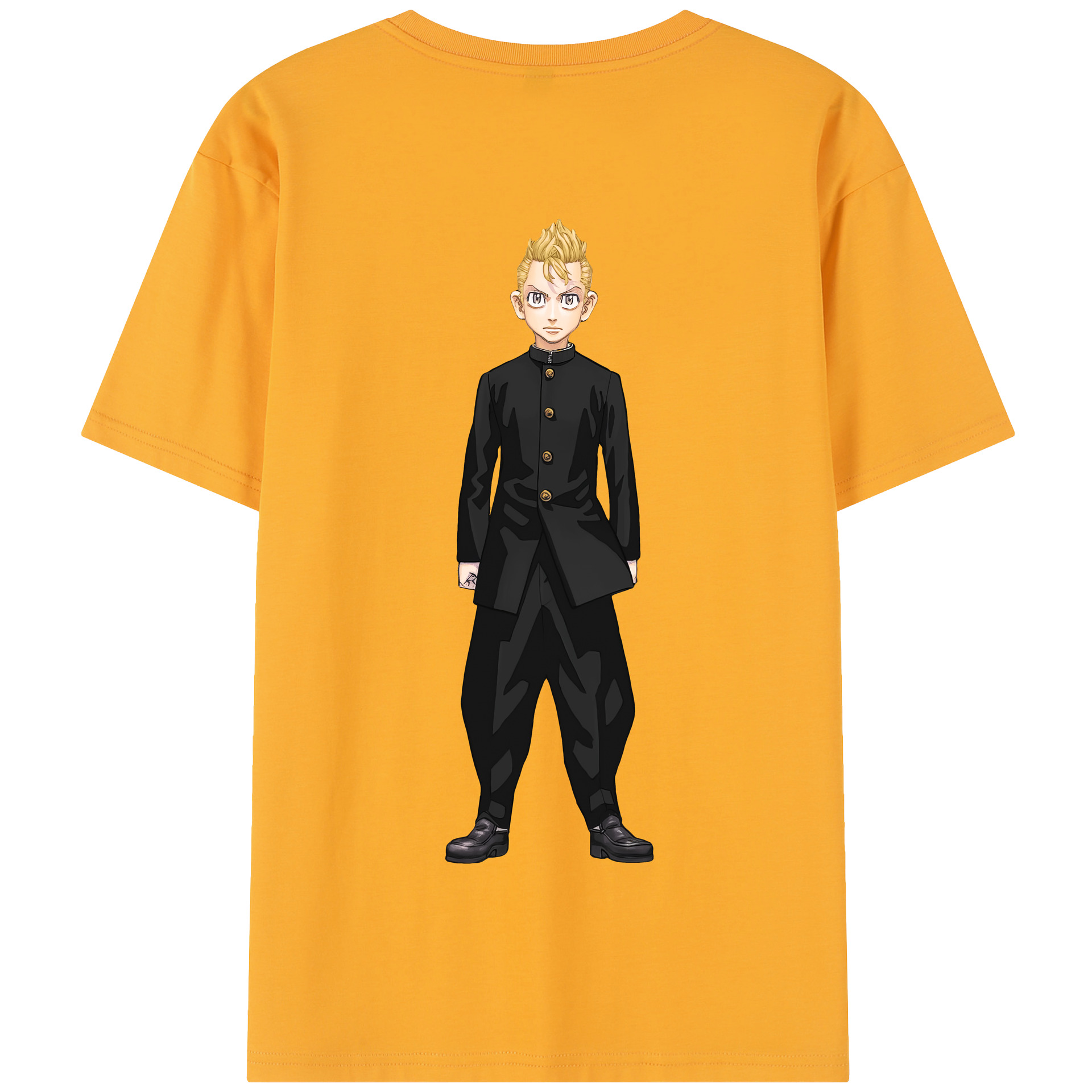（画像用） 東京リベンジャーズ Tokyo Revengers 綿100％半袖Tシャツ（背面プリント）
