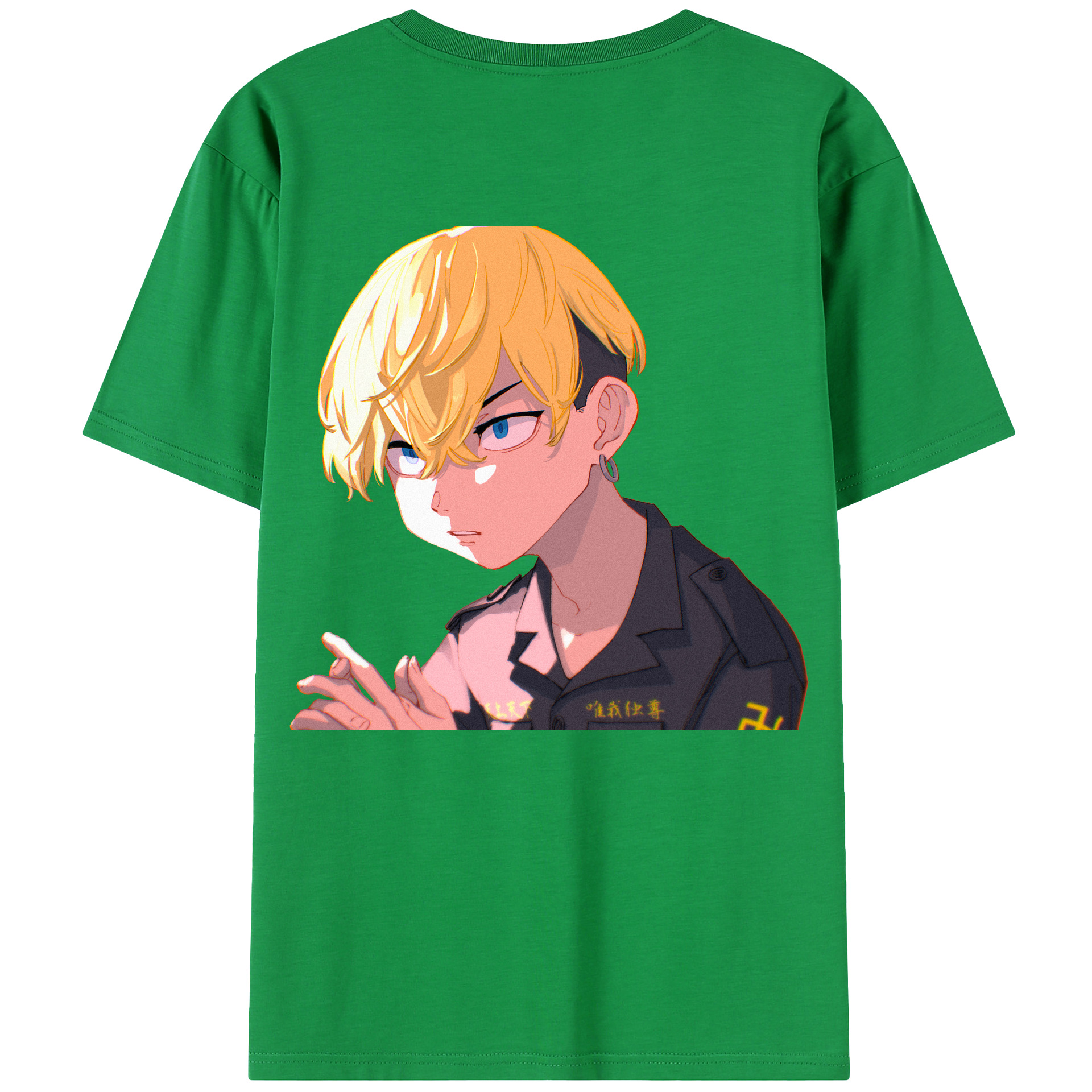 （画像用） 東京リベンジャーズ Tokyo Revengers 綿100％半袖Tシャツ（背面プリント）