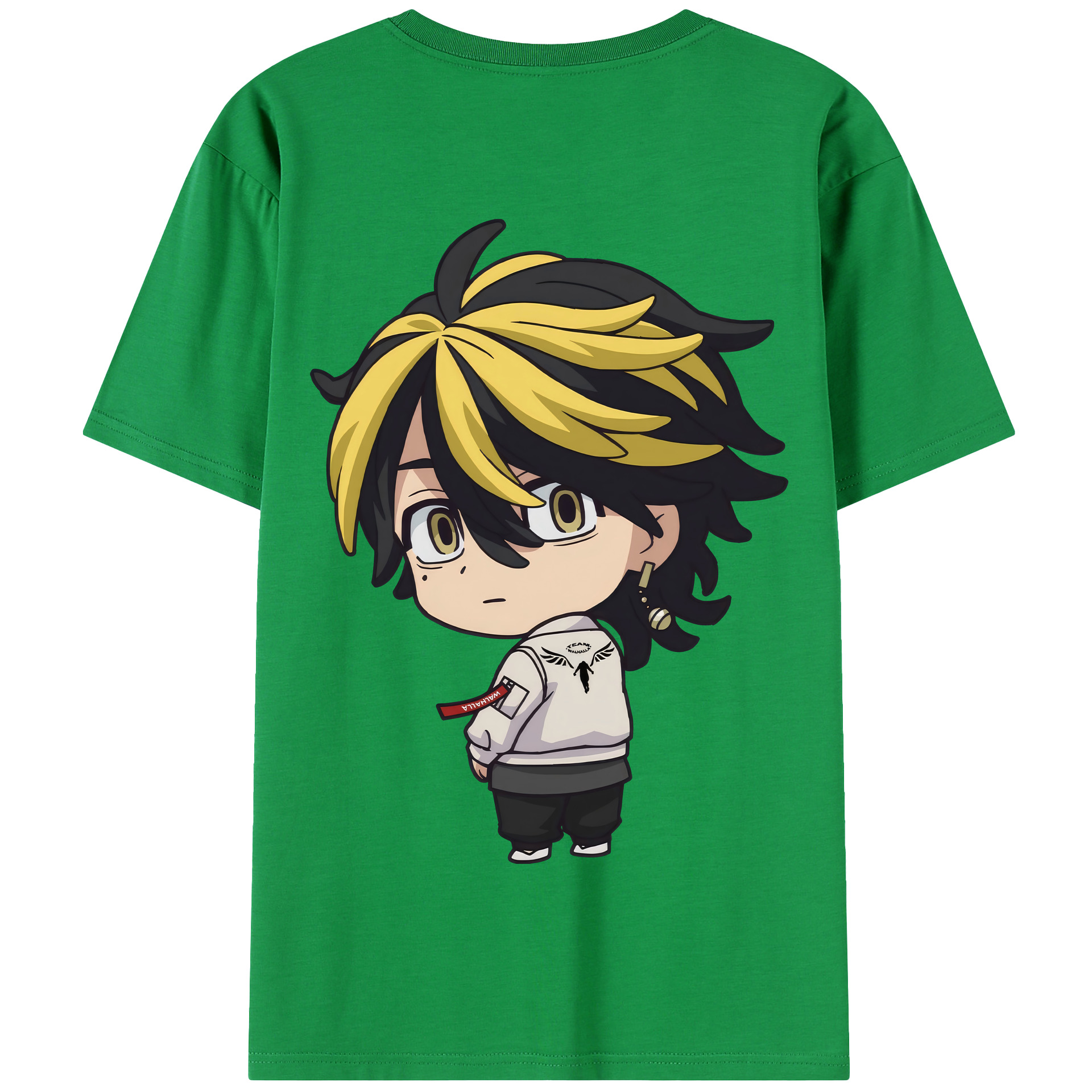 （画像用） 東京リベンジャーズ Tokyo Revengers 綿100％半袖Tシャツ（背面プリント）