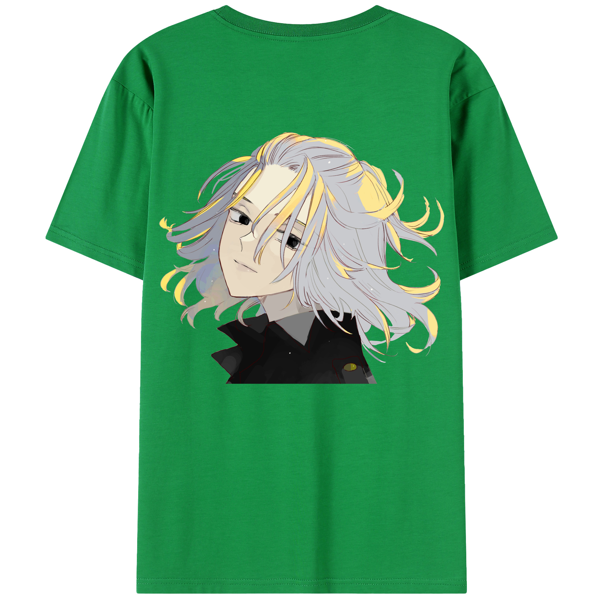 （画像用） 東京リベンジャーズ Tokyo Revengers 綿100％半袖Tシャツ（背面プリント）