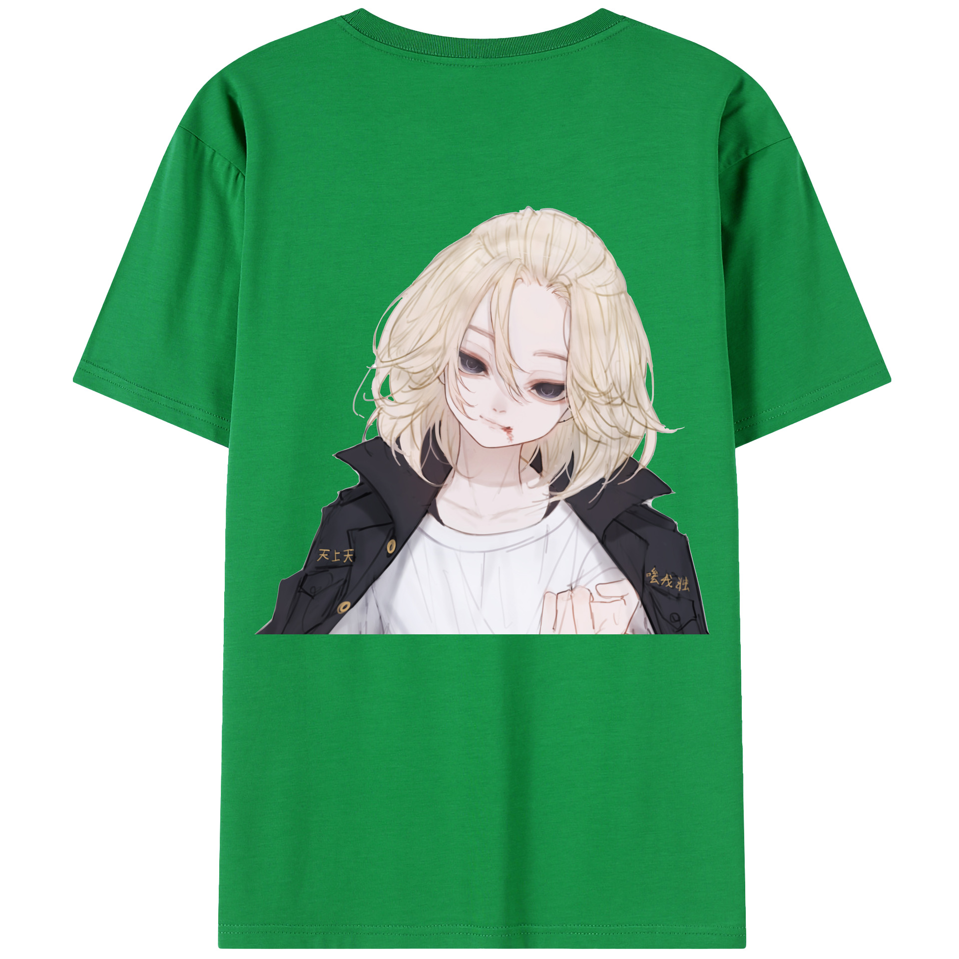 （画像用） 東京リベンジャーズ Tokyo Revengers 綿100％半袖Tシャツ（背面プリント）
