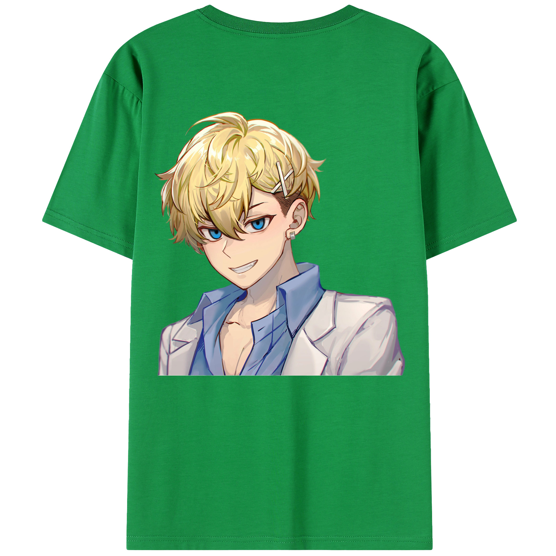 （画像用） 東京リベンジャーズ Tokyo Revengers 綿100％半袖Tシャツ（背面プリント）