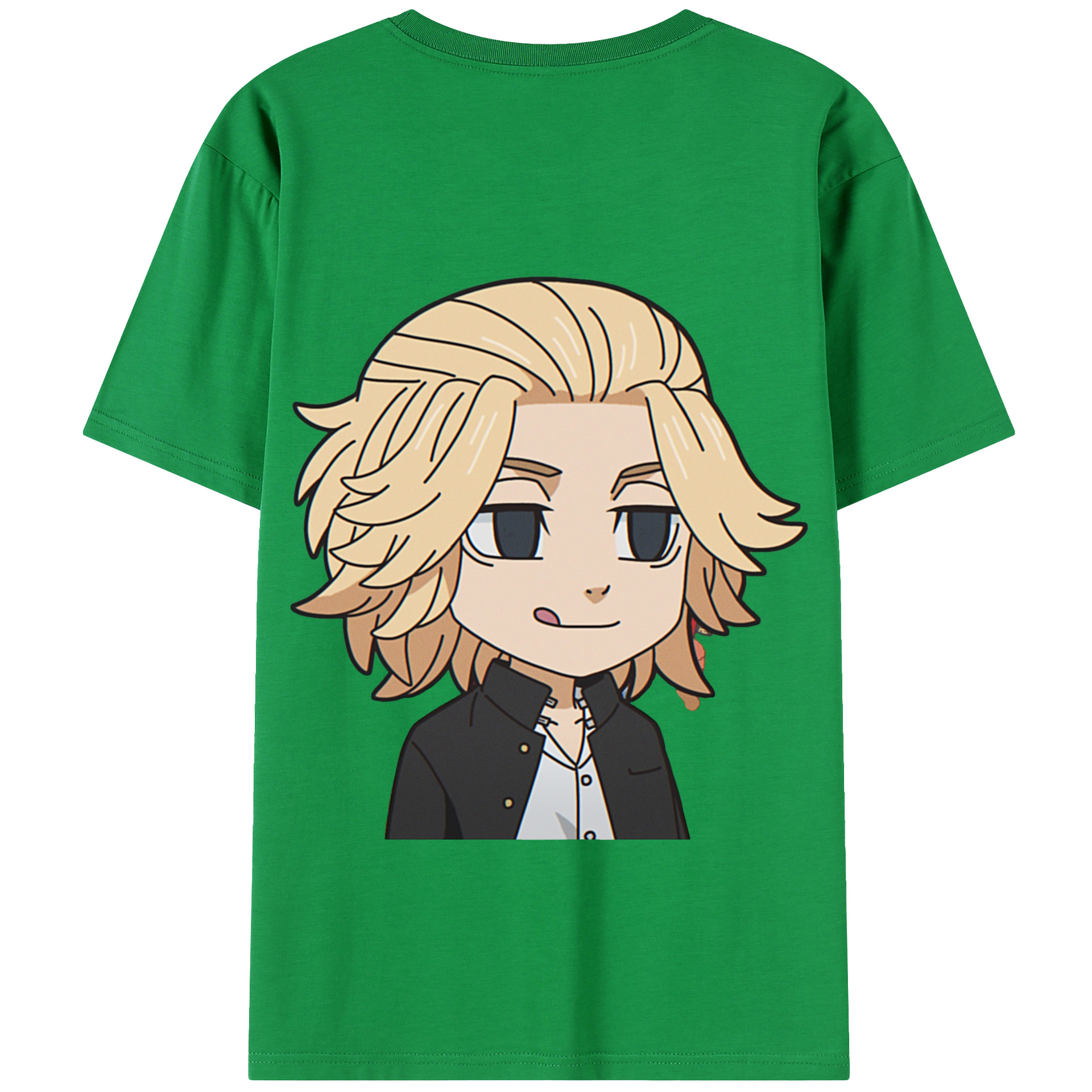 （画像用） 東京リベンジャーズ Tokyo Revengers 綿100％半袖Tシャツ（背面プリント）